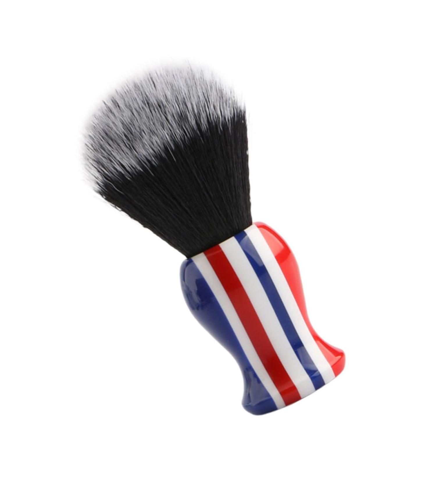 Soft Fur Shaving Brush & Mustache Grooming Tool - Durable Beard Brush for Men with Handle | Perfect Facial Cleaning Brush - Buy Online on GoSupps.com