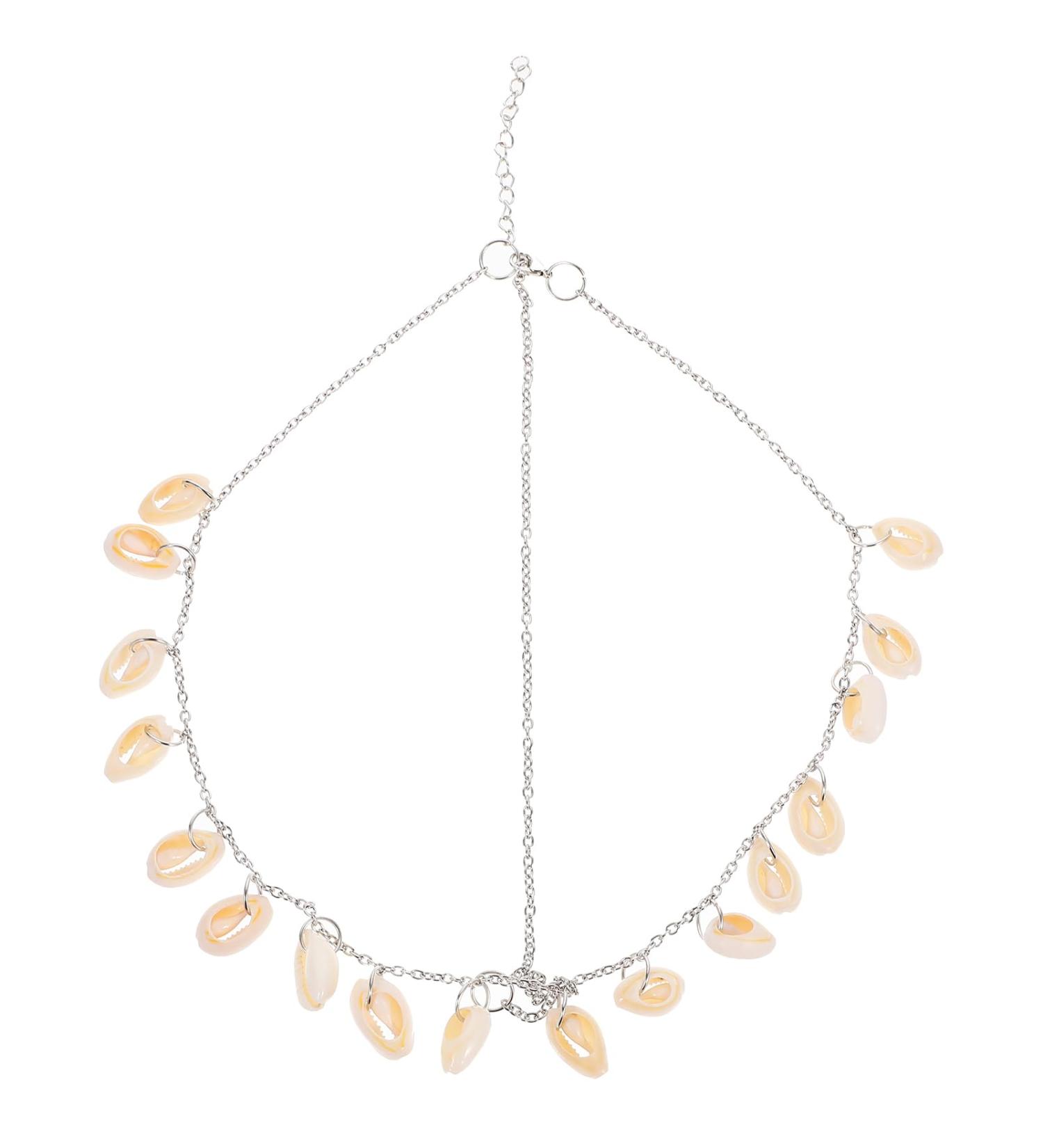 minkissy Shell Headpiece Chain for Travel - Bohemian Head Chain Tassel Head Chain Shell Hair Chain Gypsy Headpiece Shell Pendant Head Chain for Women Girls - Buy Online on GoSupps.com