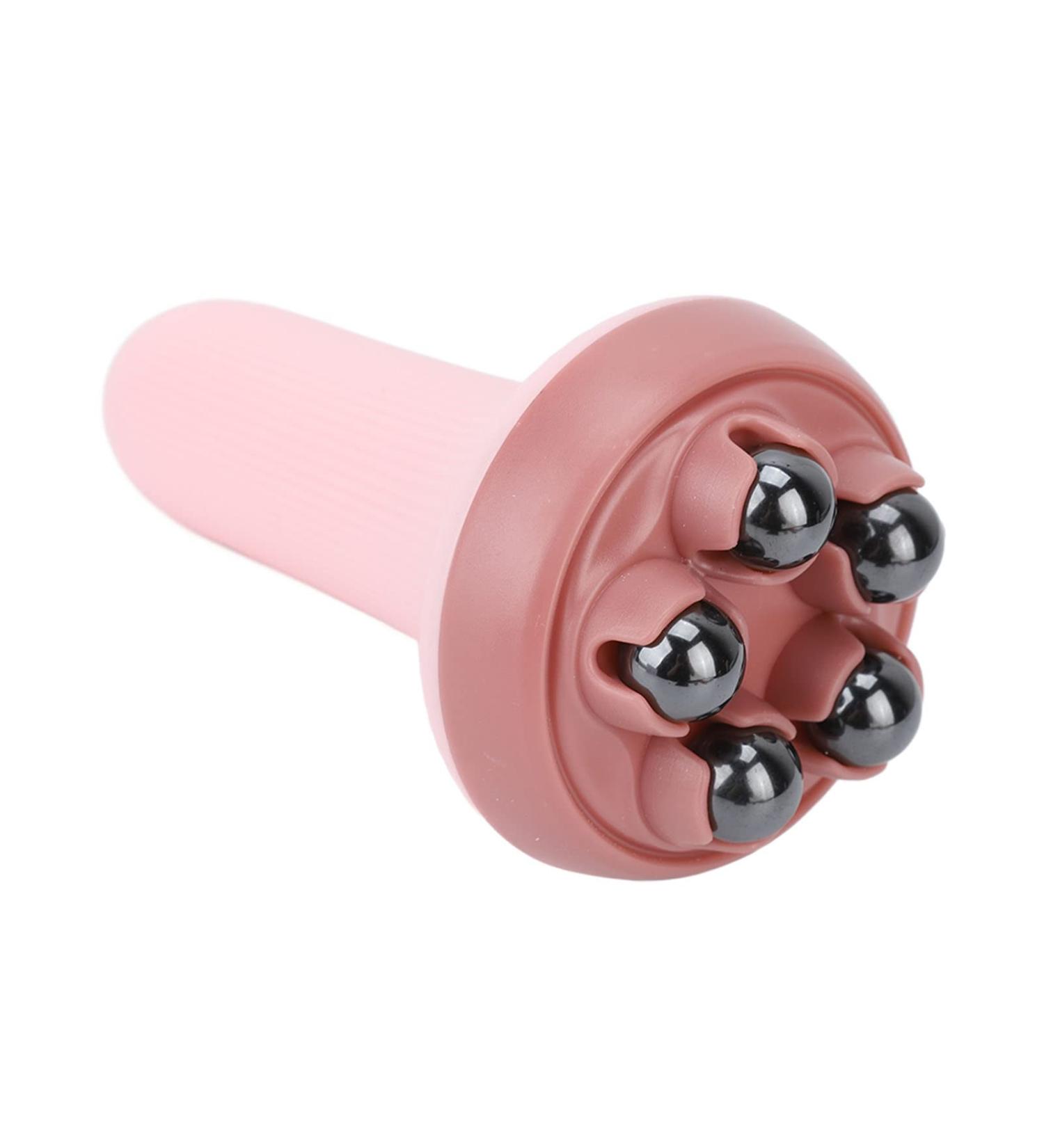 Touch Contour Massager - 360 Rotatable Hand Massager with 7 Balls | Portable ABS Plastic Body Shape Massager with Magnetic Pearls - Shop Internationally - Buy Online on GoSupps.com