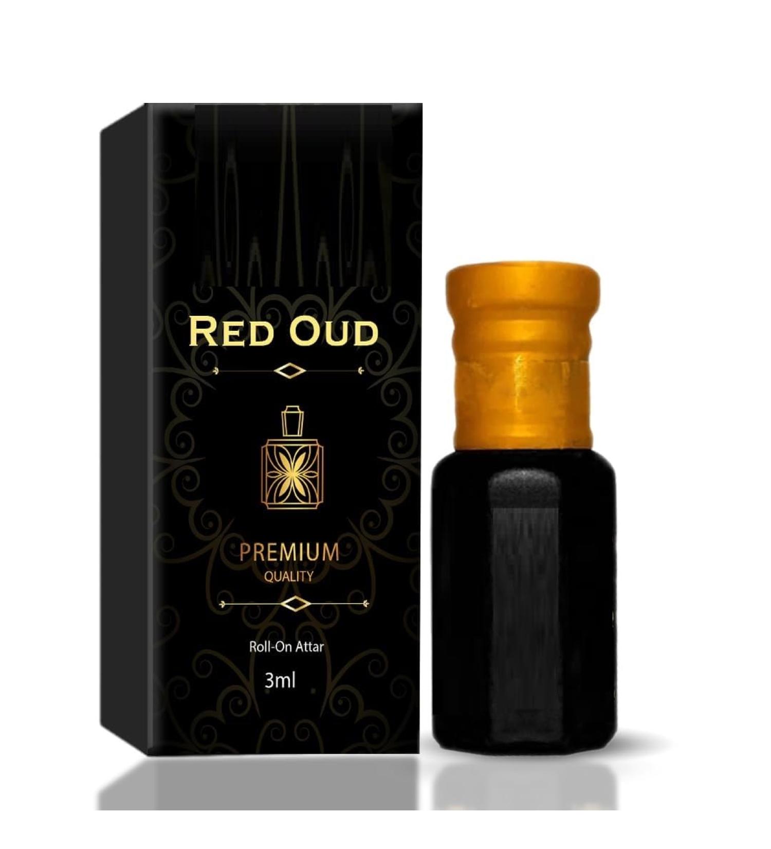 Red Oud Attar | Eau De Perfum | Long Lasting Fragrance Perfum | For Men & Women | 3ml - Buy Online on GoSupps.com