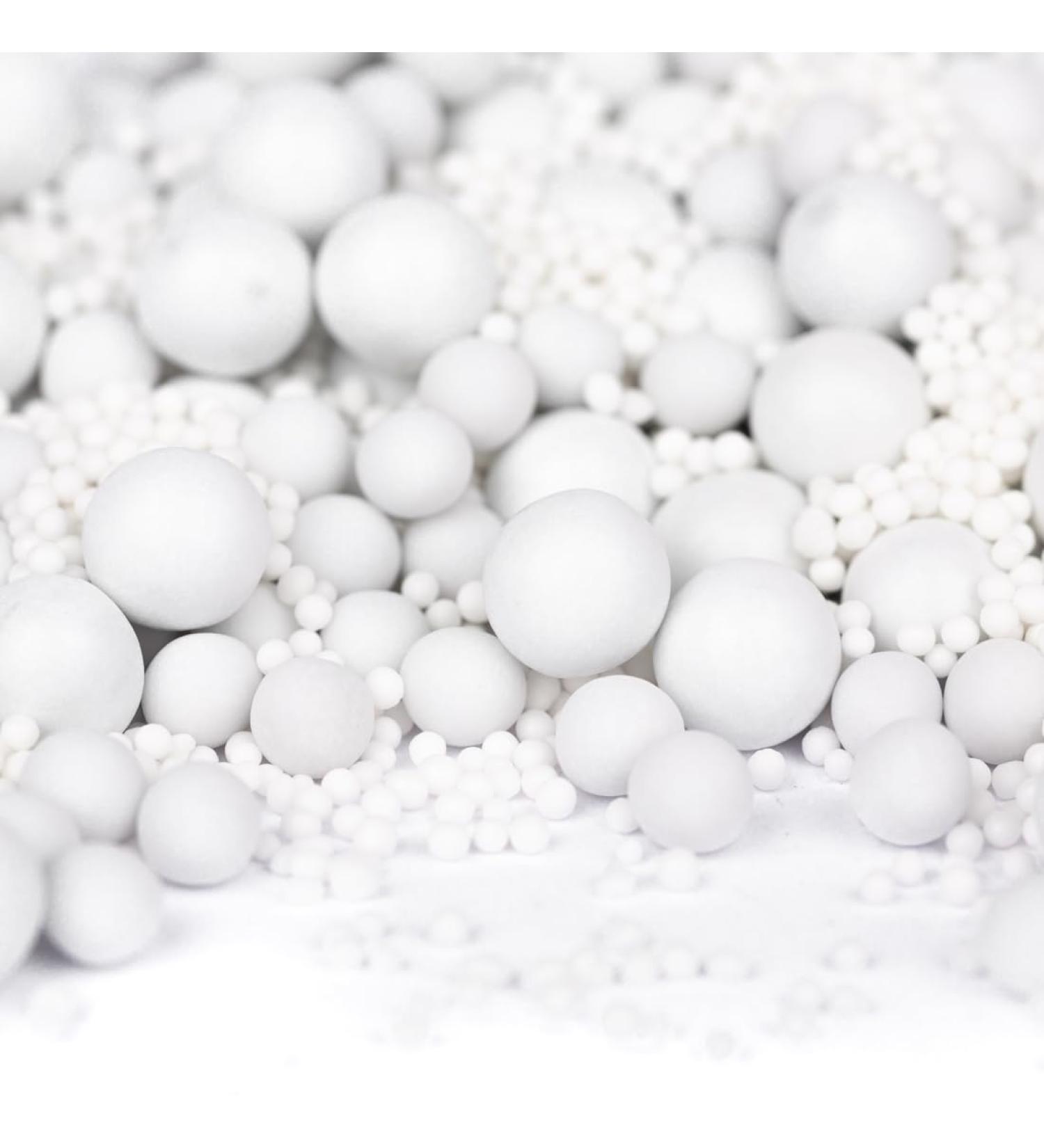 Buy Super Sprinkle Pearl Dream - Edible White Chocolate Filled Decorative Sugar Pearls for Cakes (180g) - Buy Online on GoSupps.com