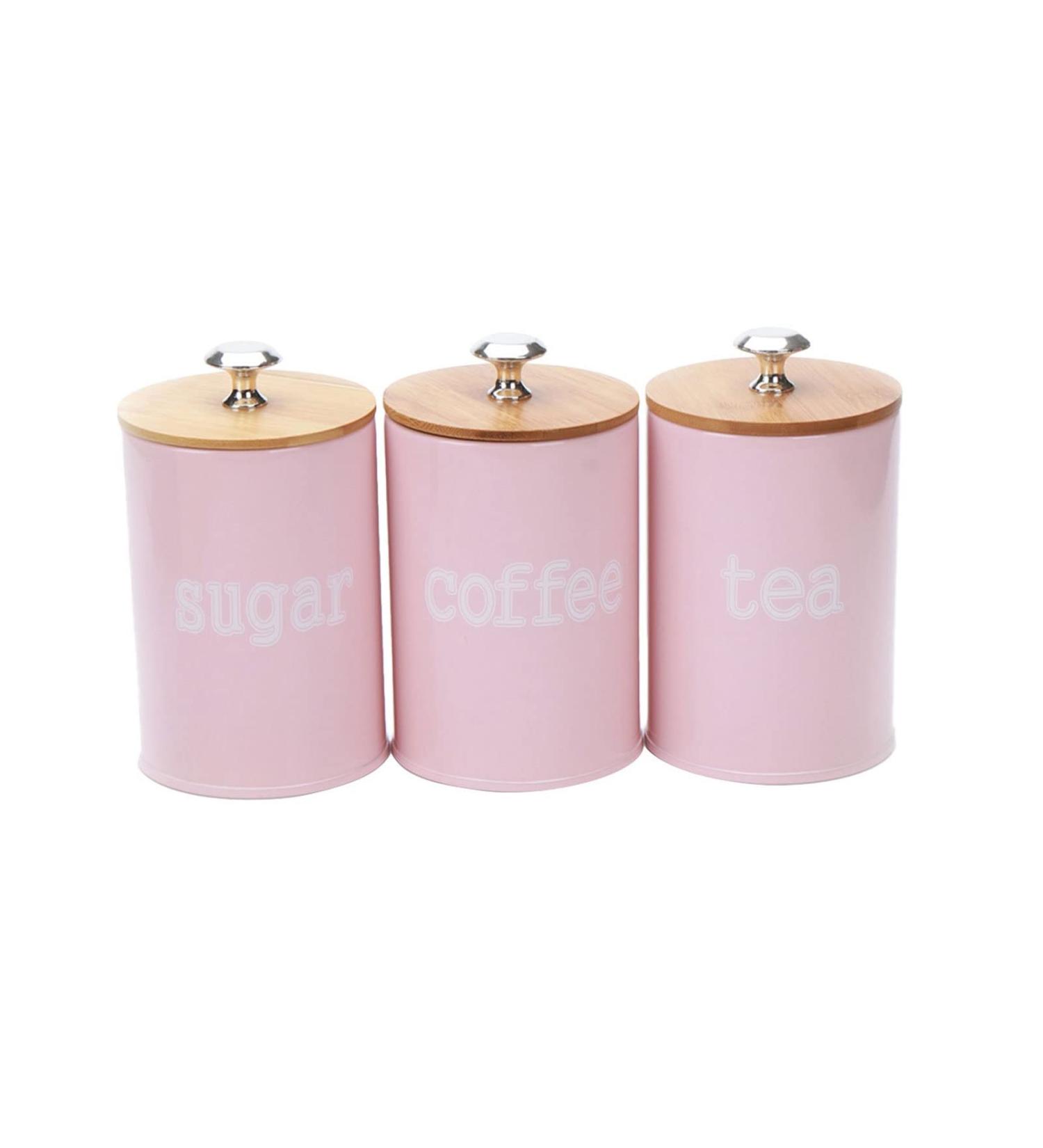 WALFREW Spice Jars Kitchen Sturdy Durable Spice Jar Seasoning Pot Tea Coffee Sugar Jar(Pink) - Buy Online on GoSupps.com