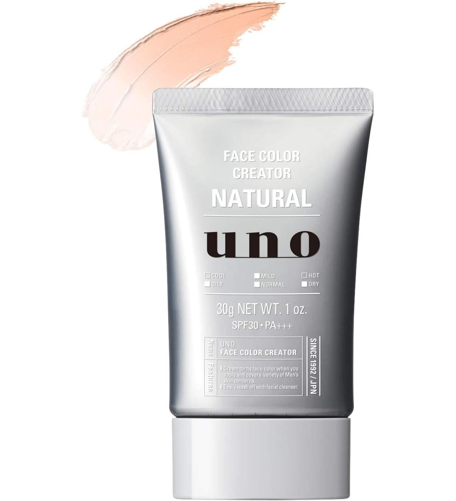 Uno Face Color Creator Men BB Cream SPF 30 PA+++