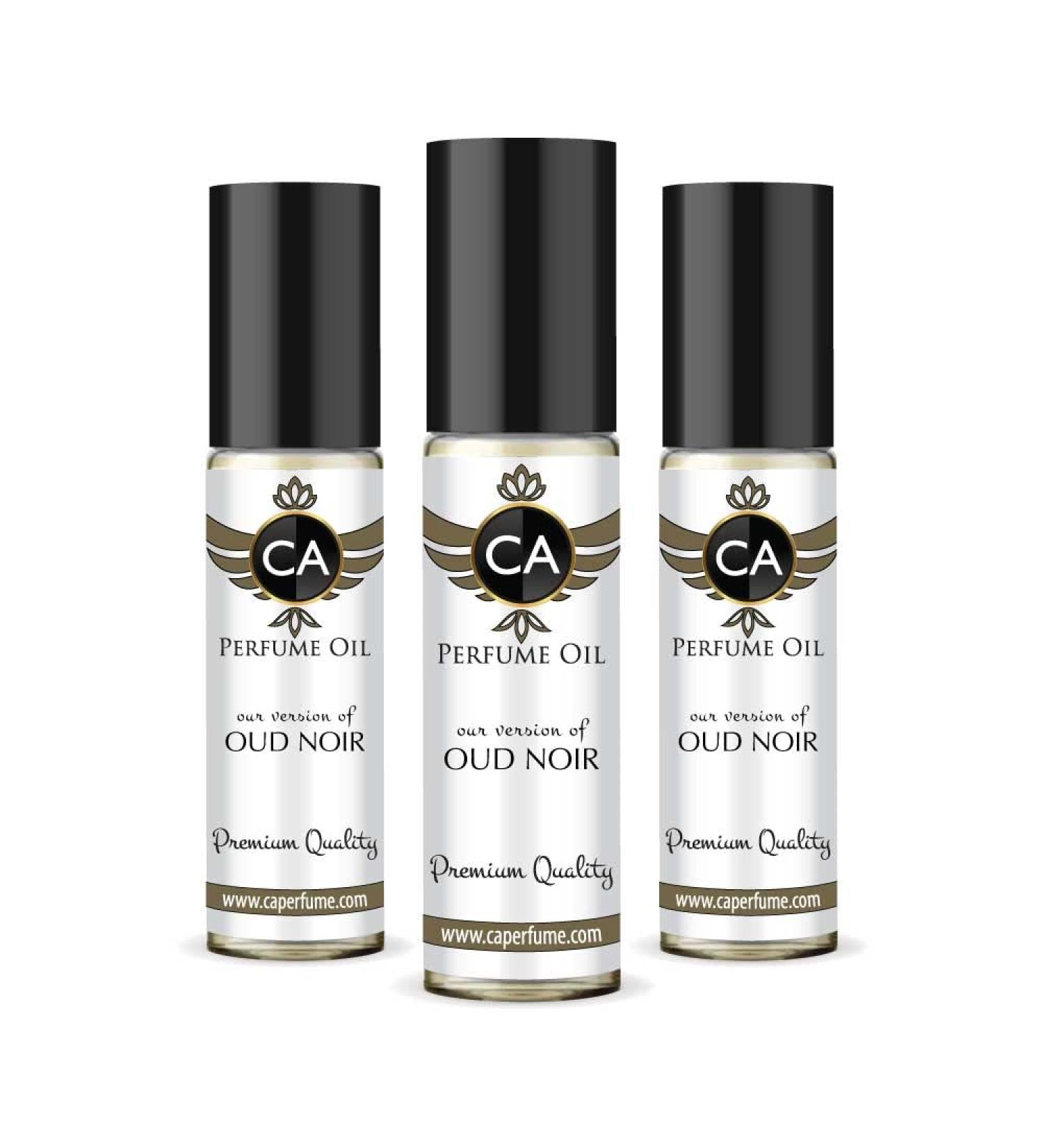 CA Perfume Impression of Oud Noir For Men Replica Fragrance Body Oil Dupes Alcohol-Free Essential Aromatherapy Sample Travel Size Concentrated Long Lasting Attar Roll-On 0.3 Fl Oz-X3 - Buy Online on GoSupps.com