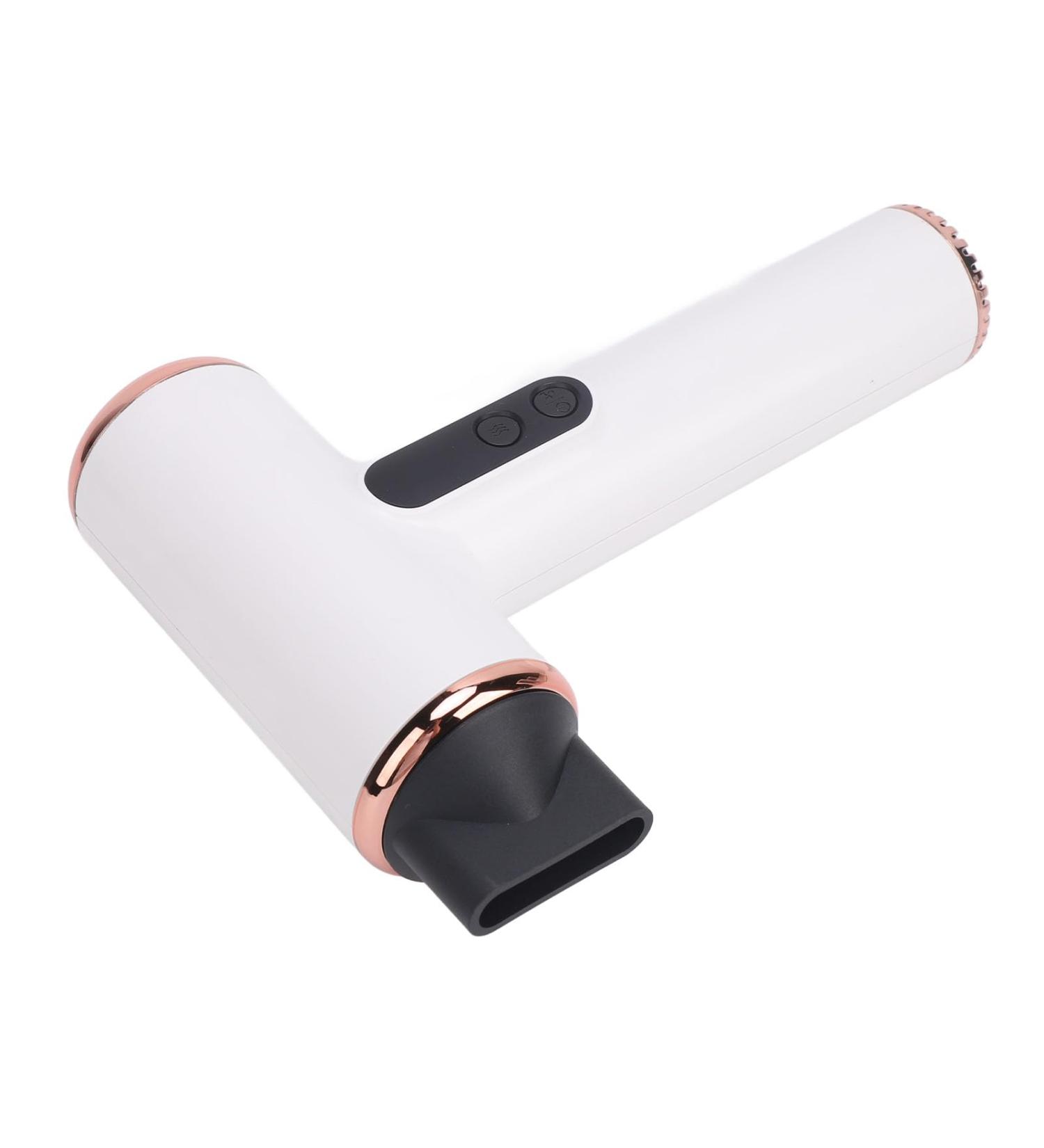 Hair Dryer with 15000mAh Battery Digital Display Hair Dryer Hair Dryer Small Hair Dryer for Travel and Outdoor Activities Silver Grey - Buy Online on GoSupps.com