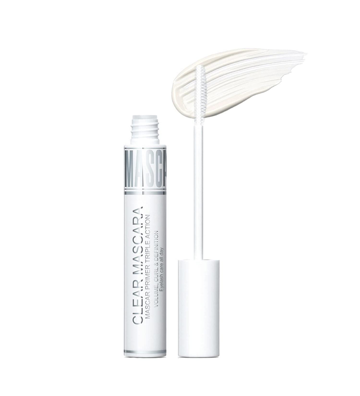 WALULAN Waterproof Lash Primer Mascara - Clear White | Natural Defining Formula for Volume and Length - Buy Online on GoSupps.com