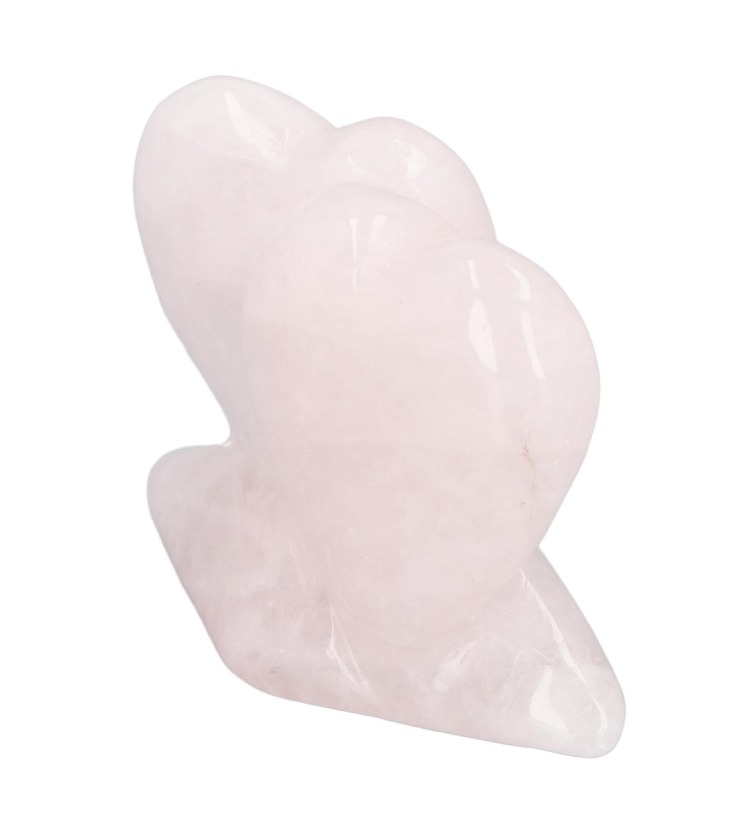 Pierre de quartz rose en cristal d' nergie pour d coration de bureau m ditation gu rison spirituelle (double c urs) Doppelte Herzen - Buy Online on GoSupps.com