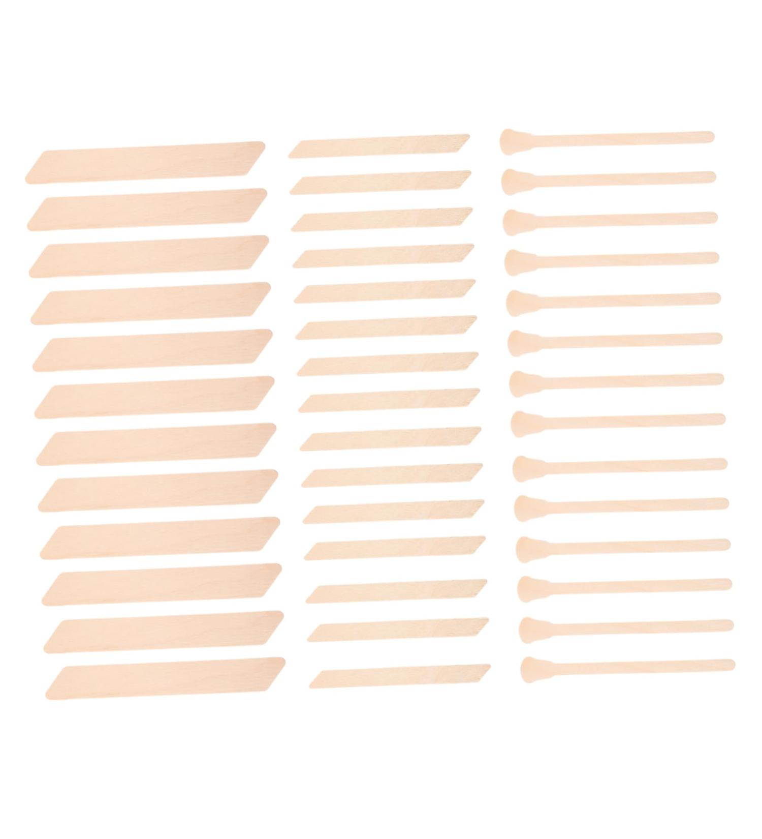 Beavorty 150pcs Wax Stick Applicator for Hair Removal | Premium Wood Spatula Bagged Wax Sticks - Buy Online on GoSupps.com