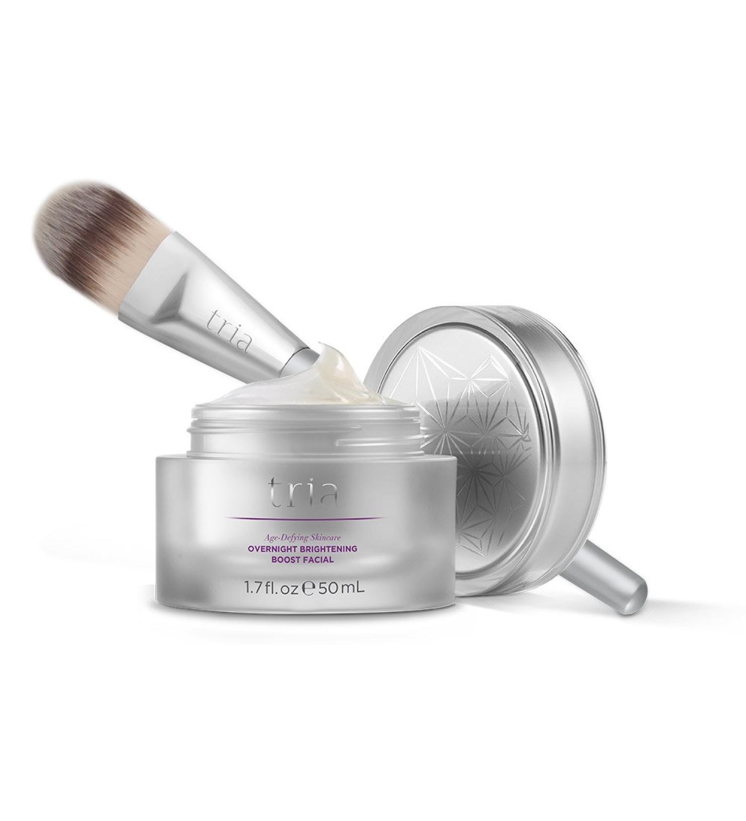 Tria Beauty Overnight Brightening Boost Facial 1.7 Fl Oz