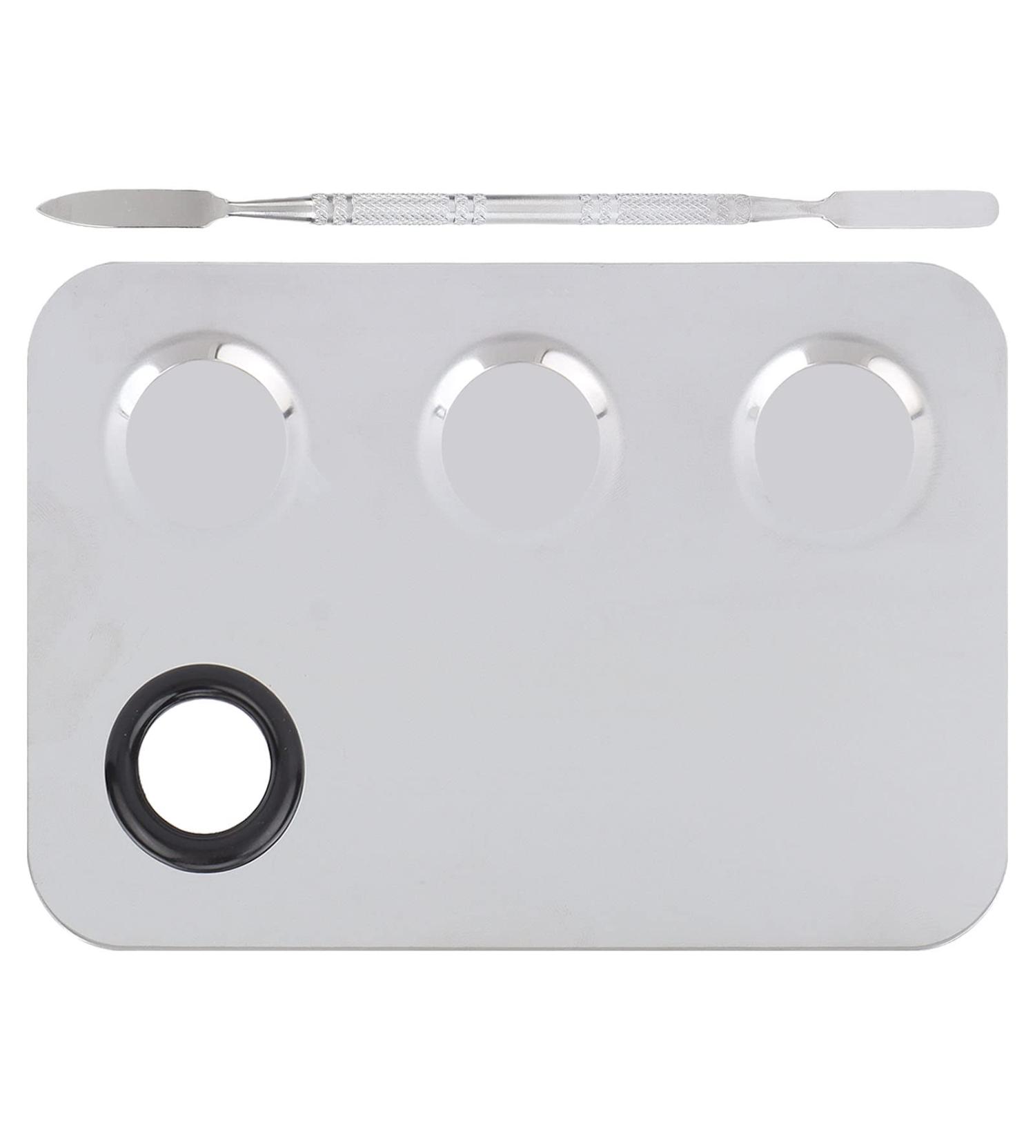 Mix Cosmetic Tools - Reusable Stainless Steel Cosmetic Plate | Ideal Gift Box for Beauty Enthusiasts - Shop Worldwide - Buy Online on GoSupps.com