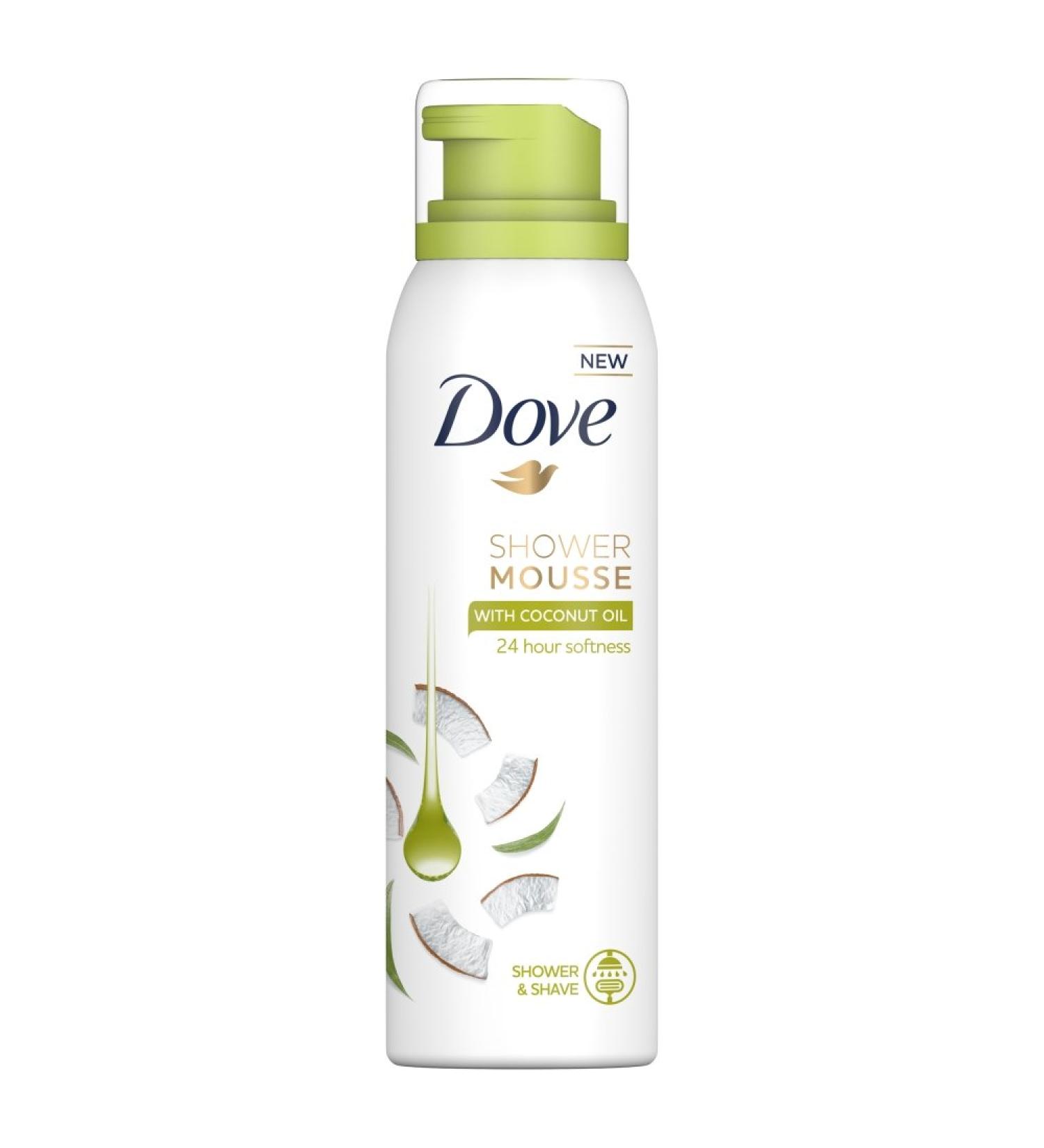 Dove Dove Coconut Oil Surgras Shower Foam 200 ml