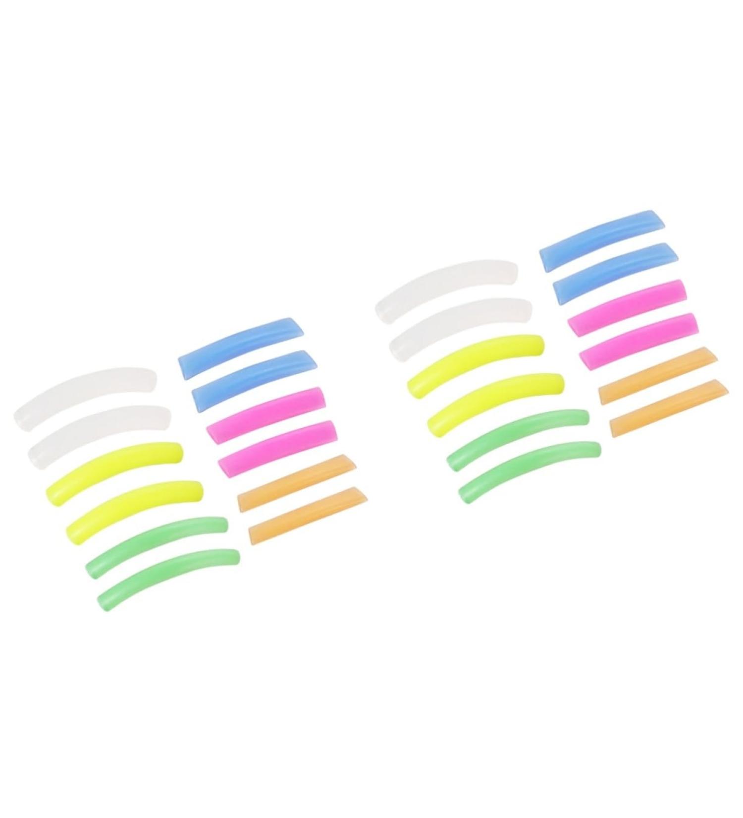 minkissy 2 Sets Silicone Gasket for Lash Extensions Eyelash Tool Eyelash Perm Silicone Rods Eyelash Lift Pads Lash Curler Refill Silicone Gasket for Eyelashes Fake Eyelashes Multicolor - Buy Online on GoSupps.com