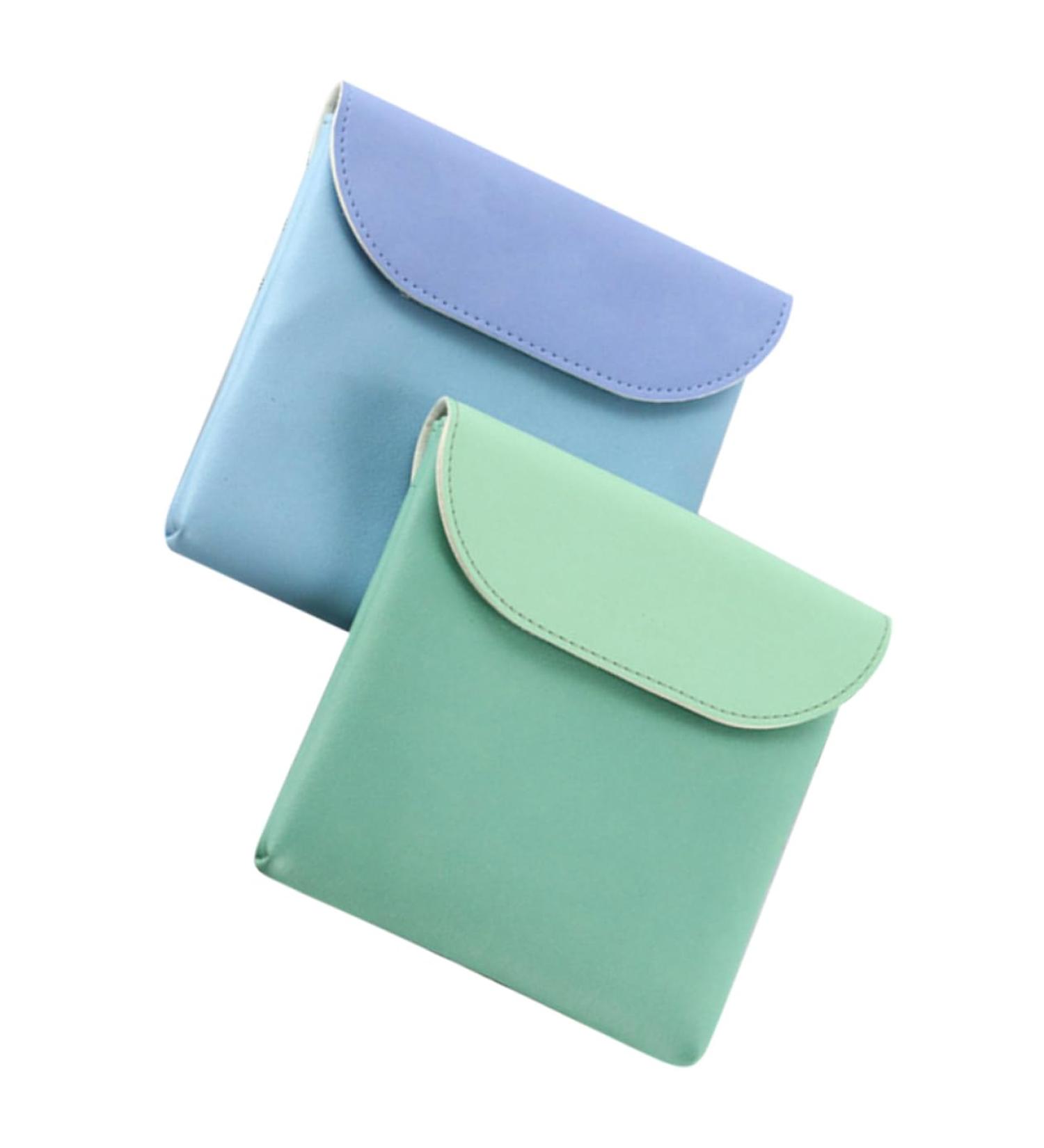 Coolhiya Tampon Holder & Period Storage Bag - Compact Women's Card & Coin Bag - Ideal for Menstrual Pads & Toiletries - Buy Online on GoSupps.com