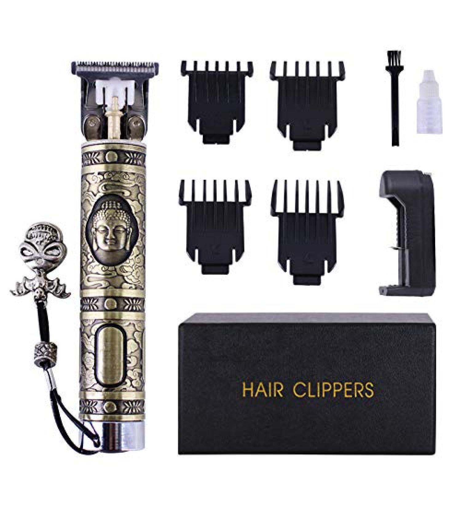 Gathukila Electric Pro for T- Trimmer Men Hair Clipper Carving Carbon Fiber Metal Powerful Hair Cutter for Men - Buy Online on GoSupps.com