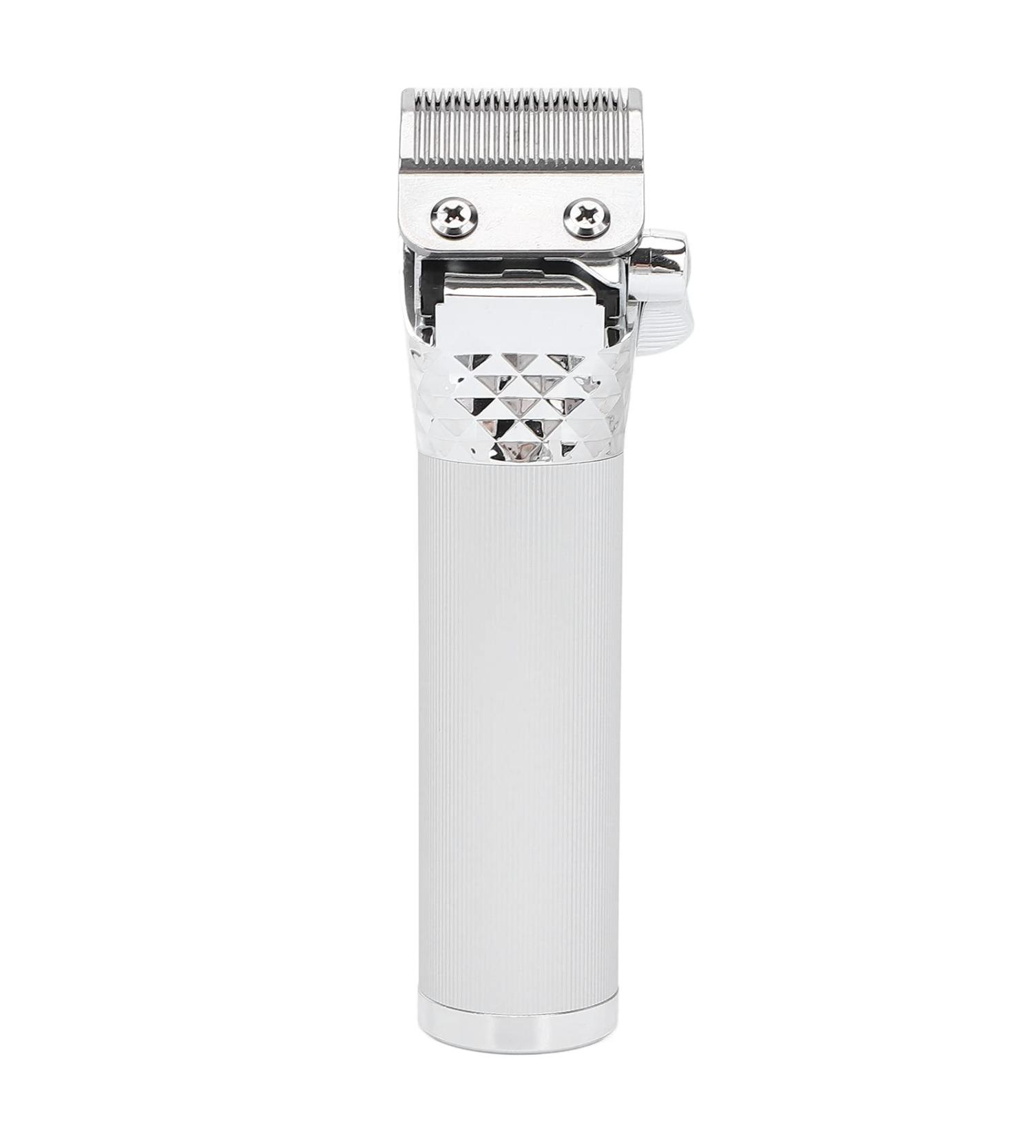 DOACT Hair Clipper Detailer Trimmer Comfortable Grip Men's Hair Clipper Safe USB Charging for Men Business Travel Home Traver (Silver) - Buy Online on GoSupps.com
