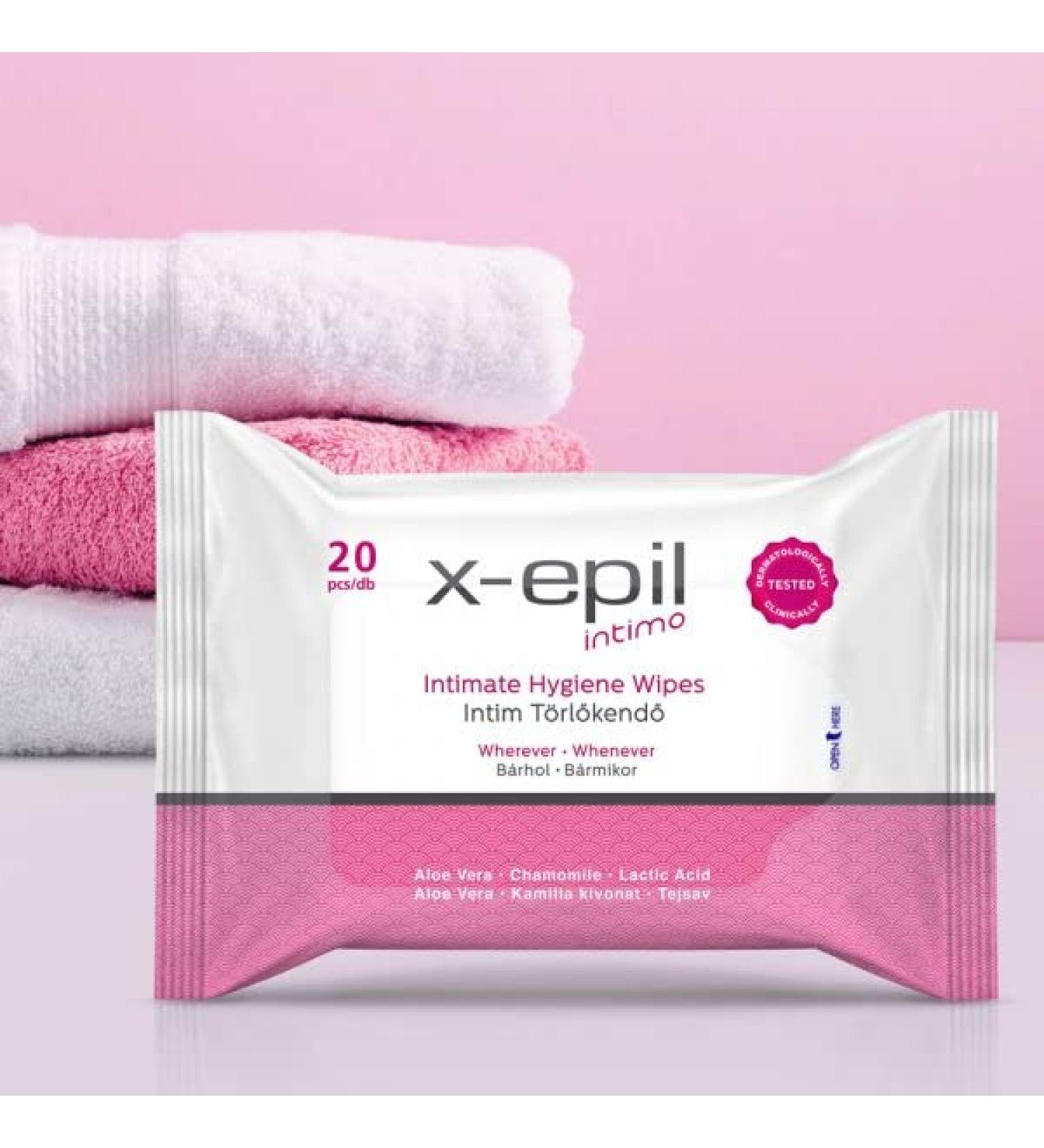 X-epil Vegan Intimate Hygiene wipes (Normal)