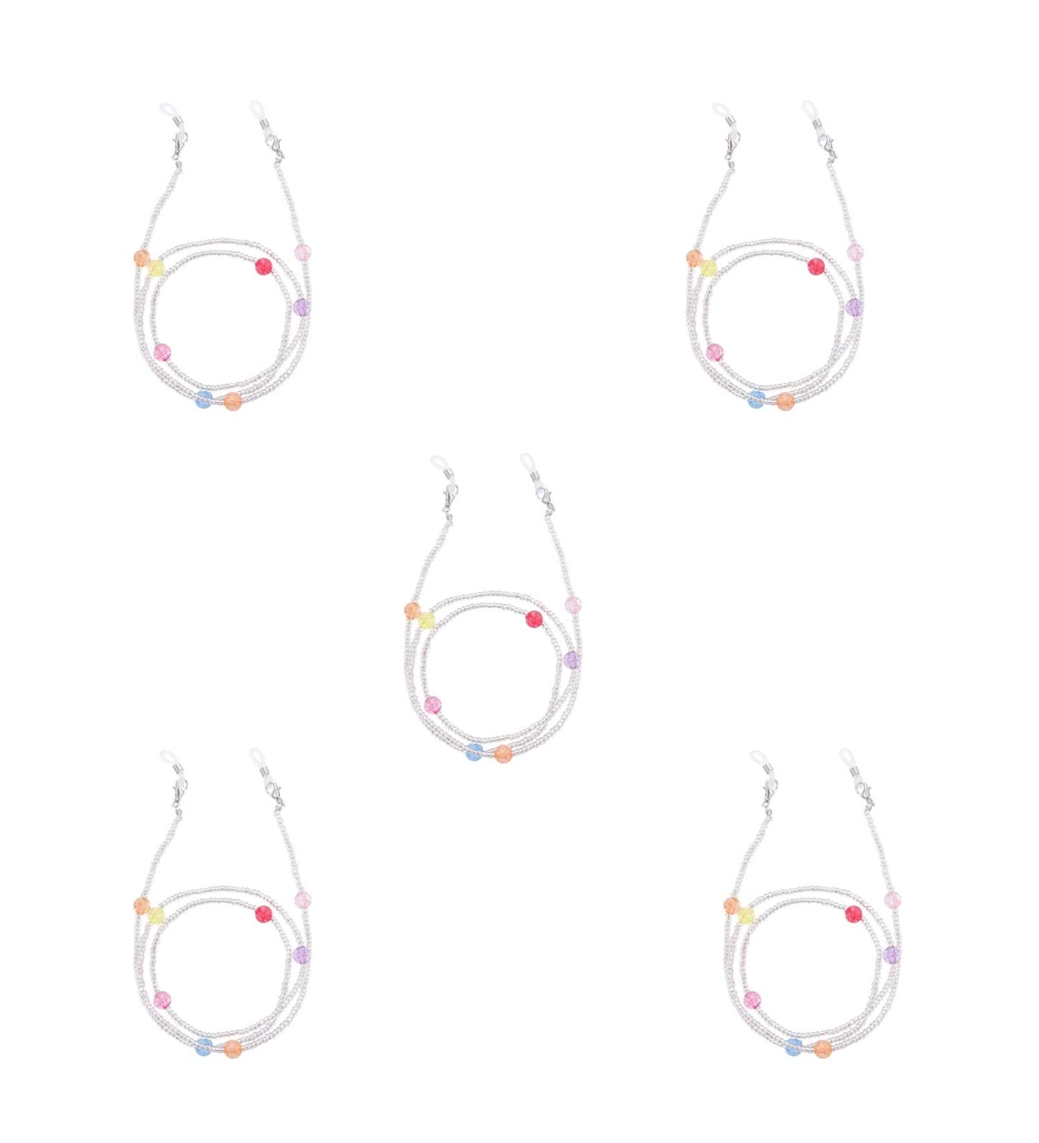 SBTRKT Alloy Eye Chain Sunglasses - Rust-Free Waterproof Durable & Stylish | 5-Piece Set - Buy Online on GoSupps.com