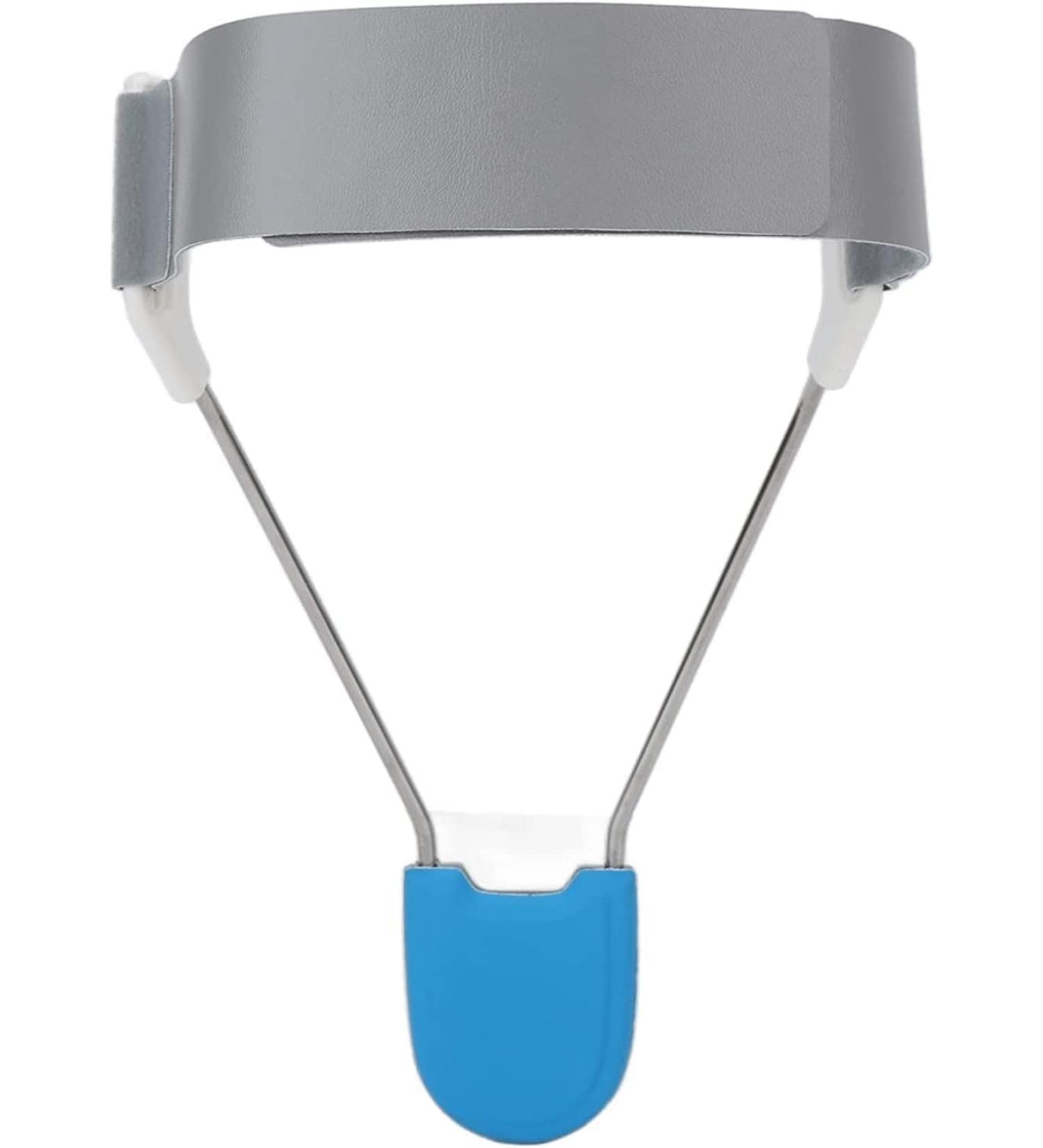 SSDDDLZEQ Neck Protection Hot Compress Brace - Anti-Low-Headed Support for Cervical Spine Correction | Size M Color Blue - International Shipping Available - Buy Online on GoSupps.com