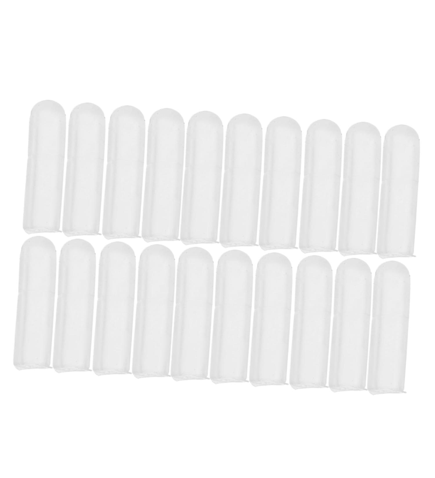 DEARMAMY 20pcs Soft Silicone Ear Wax Tool Sleeves Reusable Covers for Ear Cleaning Fit Replacement Tips for Safe and Gentle Care Compatible Various Wax Removal Tools - Buy Online on GoSupps.com