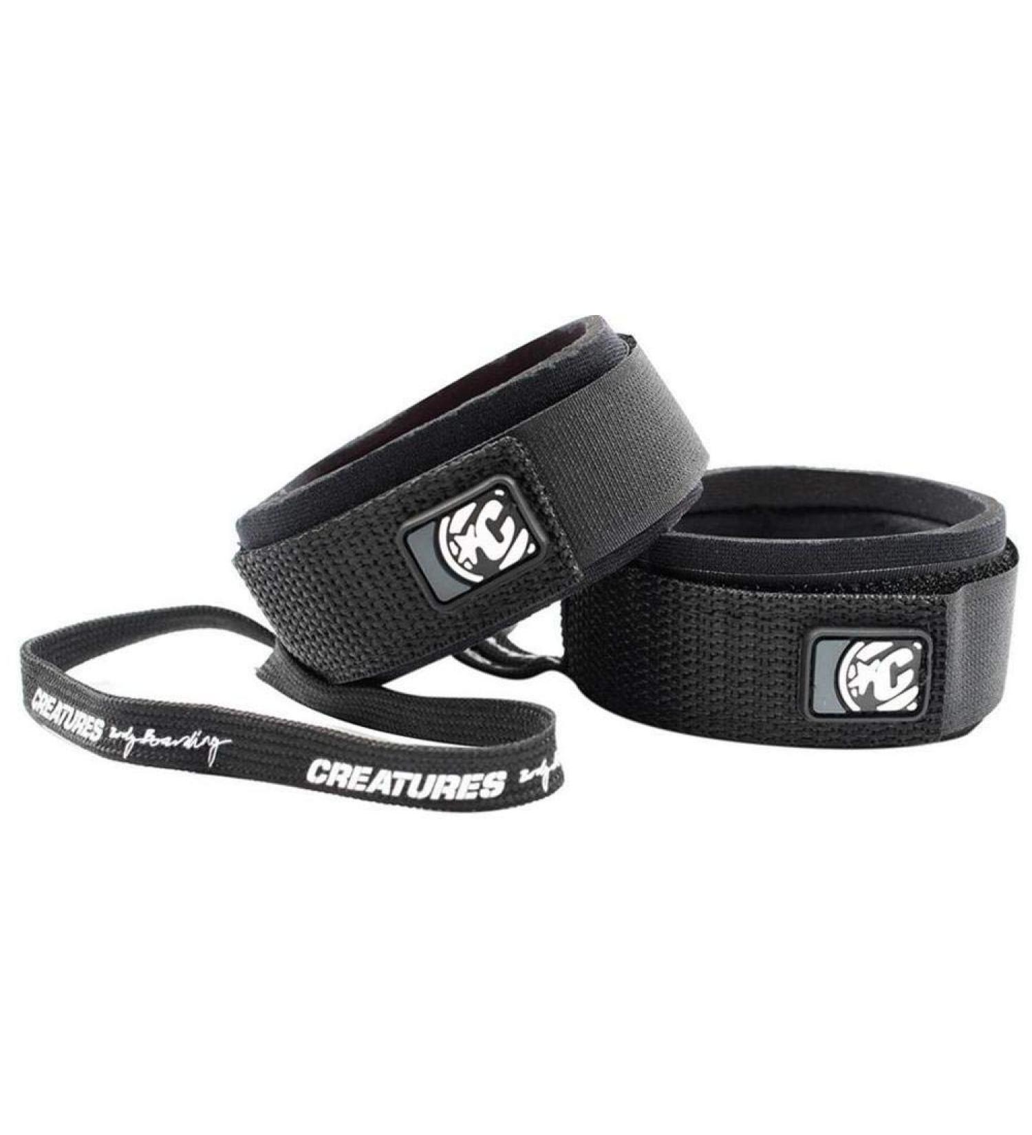 Creatures of Leisure Neoprene FinSavers Ankle Cuff Black 2019 - Secure Your Surfing Gear in Style - Buy Online on GoSupps.com