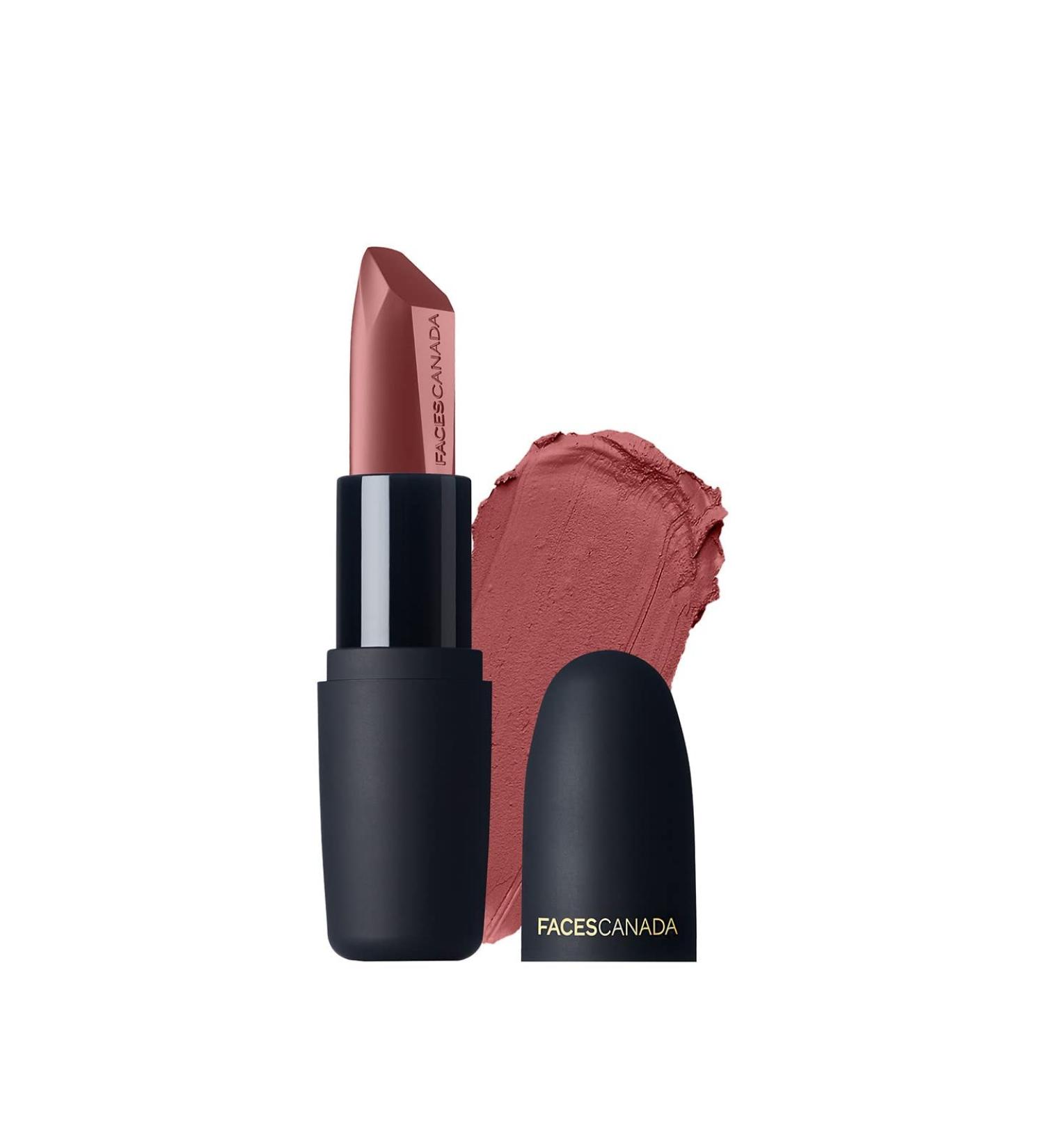 FACESCANADA Weightless Matte Lipstick in Divine Mauve 17 - 4gm - Buy Online on GoSupps.com
