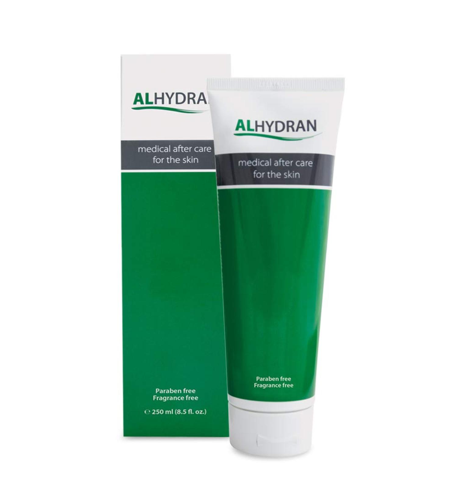 Alhydran After Care 250ml - Skin Repair for Scars, Dry Skin, Eczema, Itching, Burns, Wounds - Ideal for Post-Radiotherapy & Post-Surgery - Pack of 1 - Buy Online on GoSupps.com