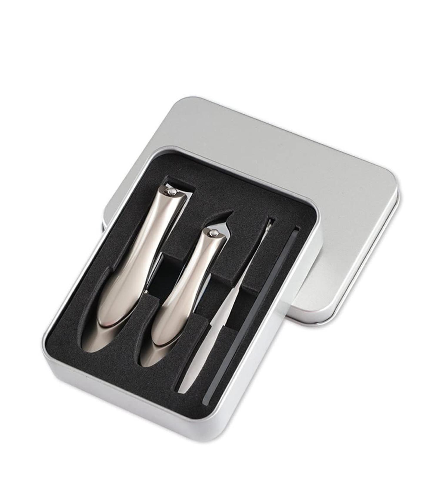 Manicure Kit Portable Nail Clippers Set 4-Piece Simple Manicure Tool for Office Bedroom Indoor Travel Nail File Tool Nail Kit Nail Clippers Kit (Color : B) - Buy Online on GoSupps.com