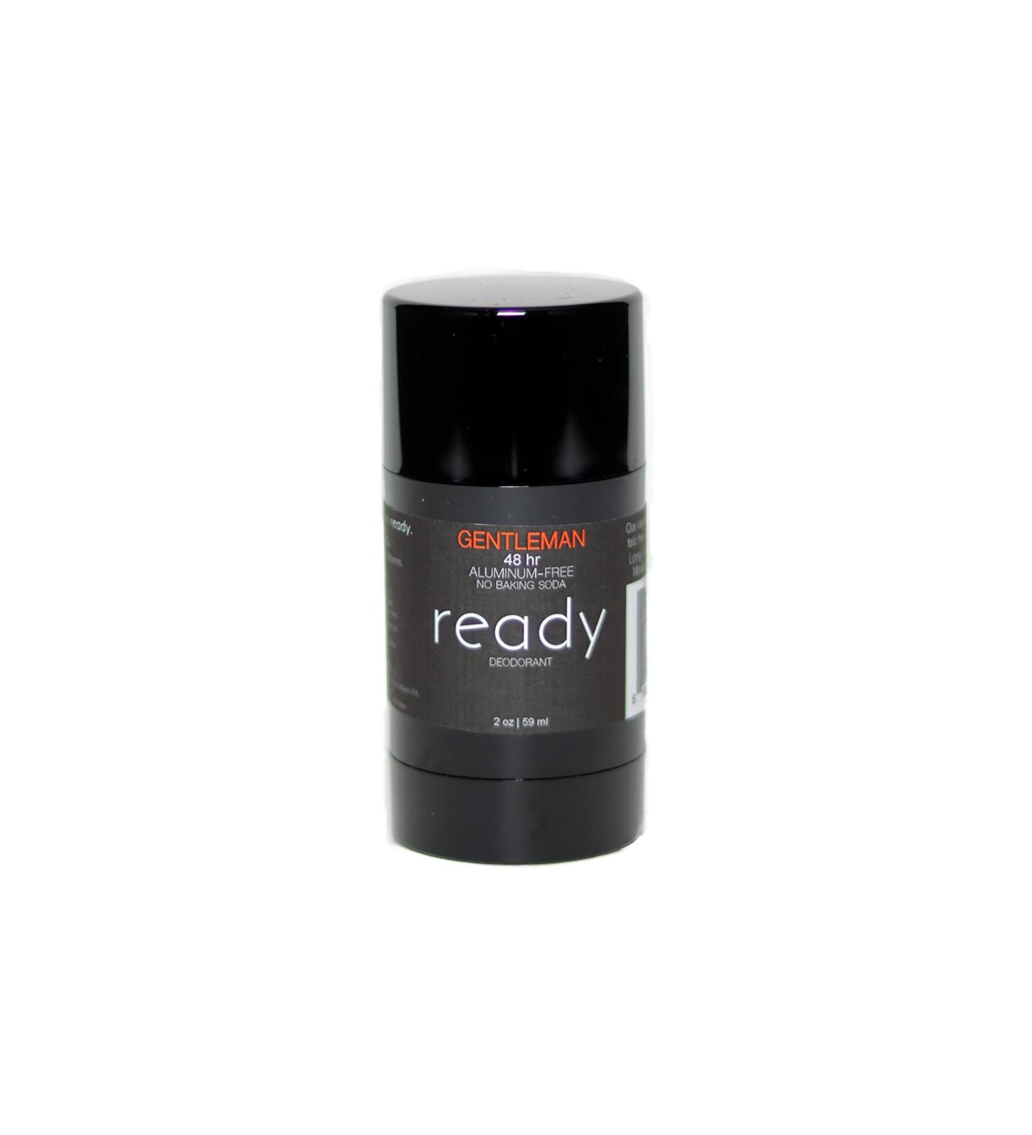 Men's Gentleman 2oz Ready Deodorant | Aluminum, Baking Soda, Talc Free - Buy Online on GoSupps.com