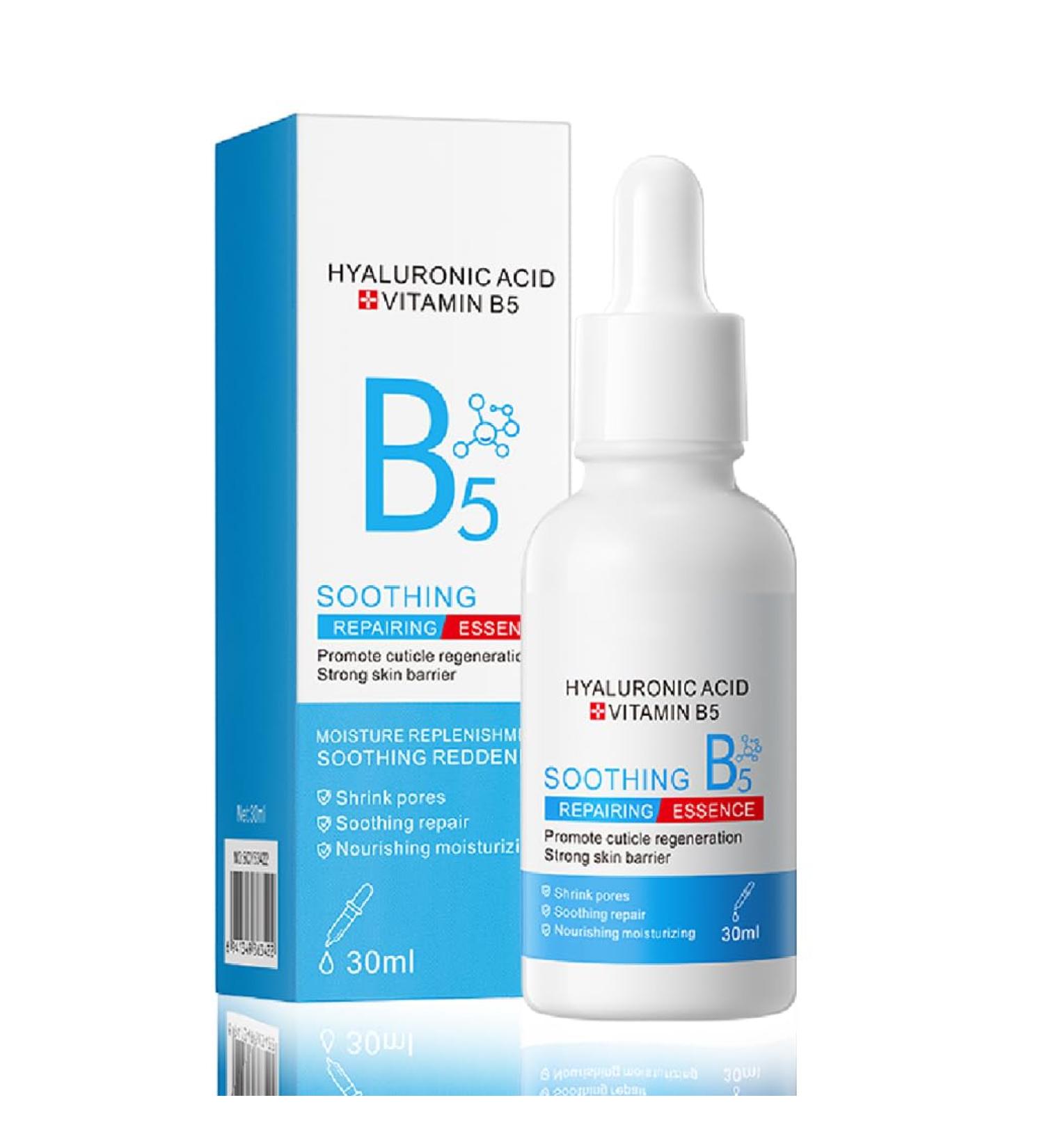 Hyaluronic Acid Face Serum Ultra Pure Hyaluronic Acid Moisturising Serum Boosted With Vitamin B5 Shrink Pores & Smooth Fine Lines Instant Anti Wrinkle Serum Tightening & Improve Dull Skin - Buy Online on GoSupps.com