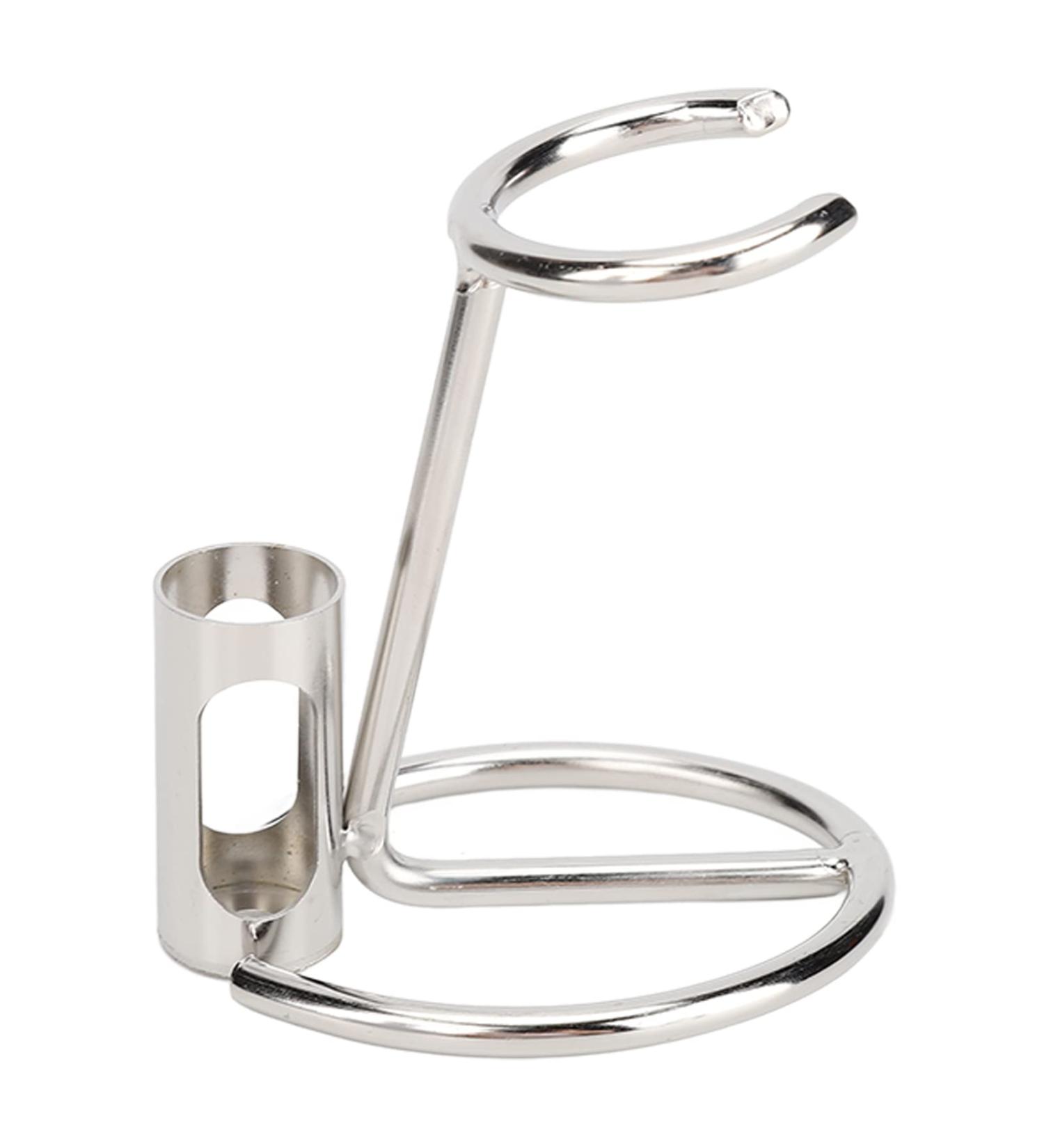 Men's Shaving Brush Stand with Bowl Set | Rust-Proof Alloy Holder for Stable and Organized Shaving Accessory Storage - Buy Online on GoSupps.com