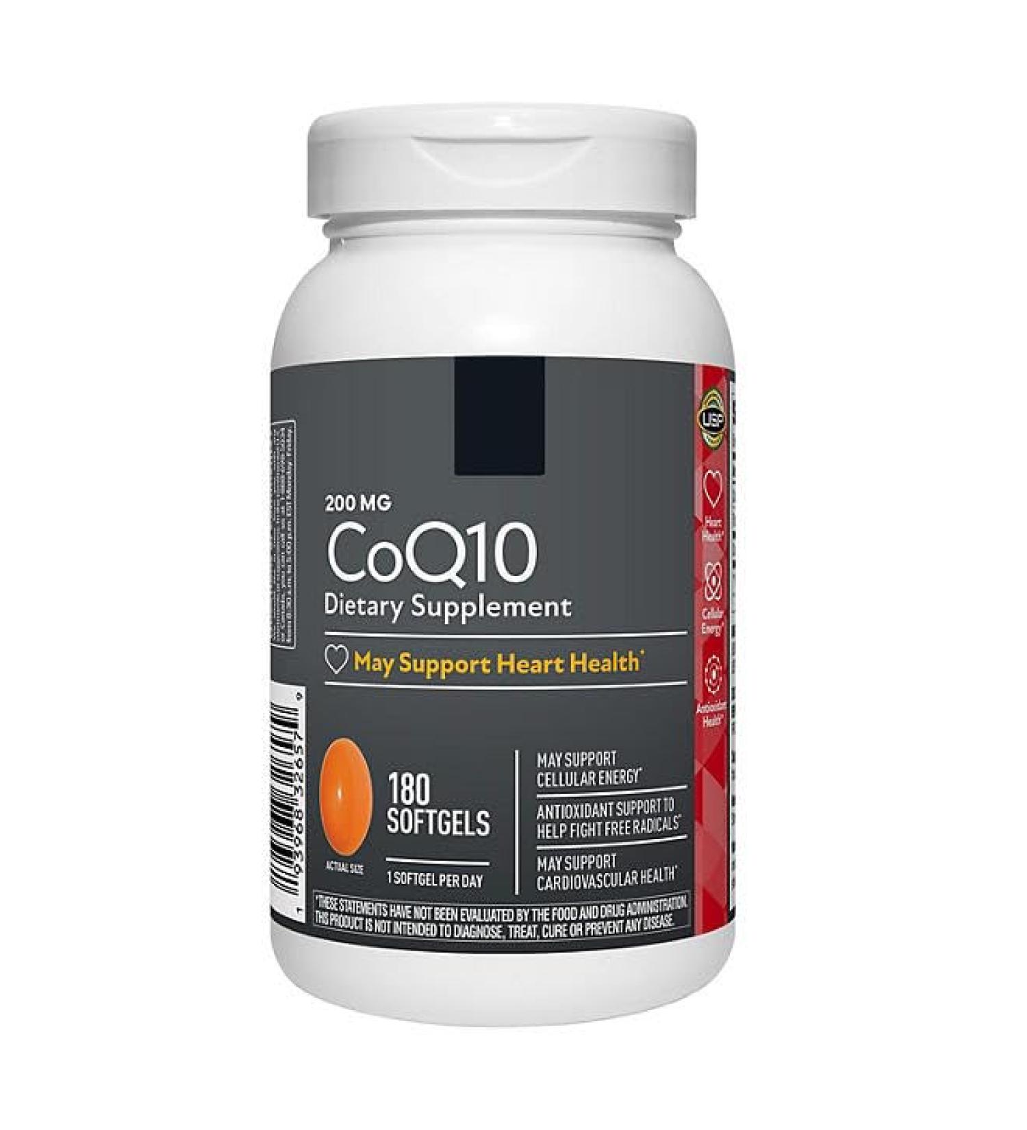 Members Mark New Presentation CoQ10 200 mg. Dietary Supplement (180 Count.) - Buy Online on GoSupps.com
