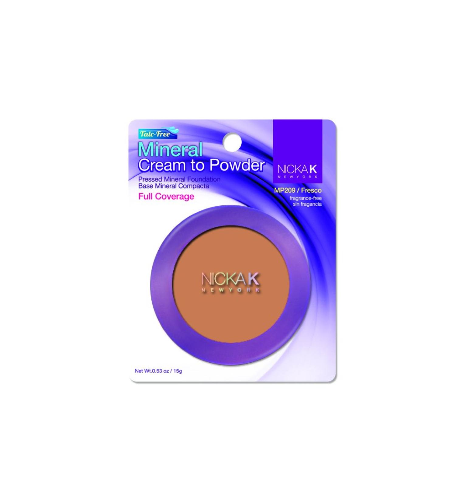 NICKA K New York Mineral Cream to Powder 0.53oz MP209 Fresco