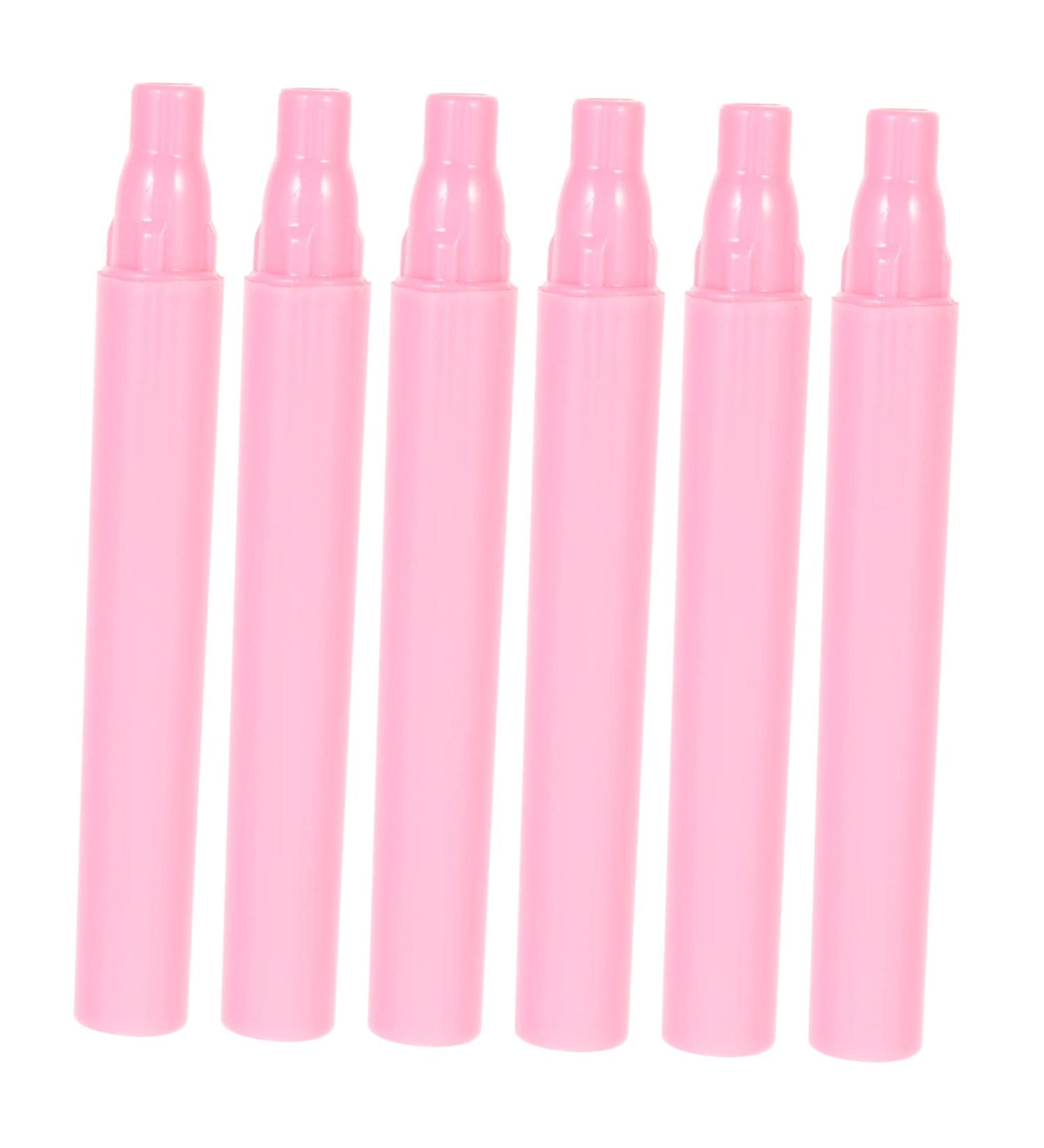 Outanaya 6pcs Silicone Lip Brush Lip Wands Makeup Eyeshadow Makeup Brush Covers Abs - Buy Online on GoSupps.com