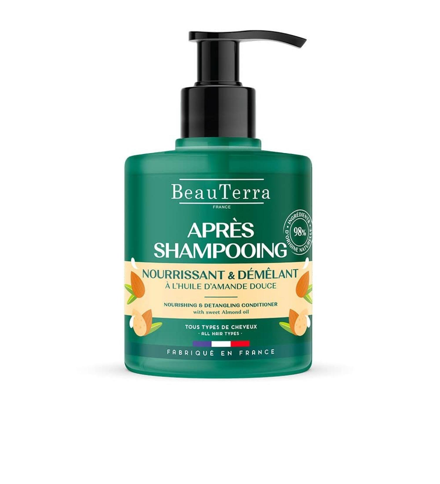 Apr s-shampooing Beauterra Nourrissant D m lant 500 ml