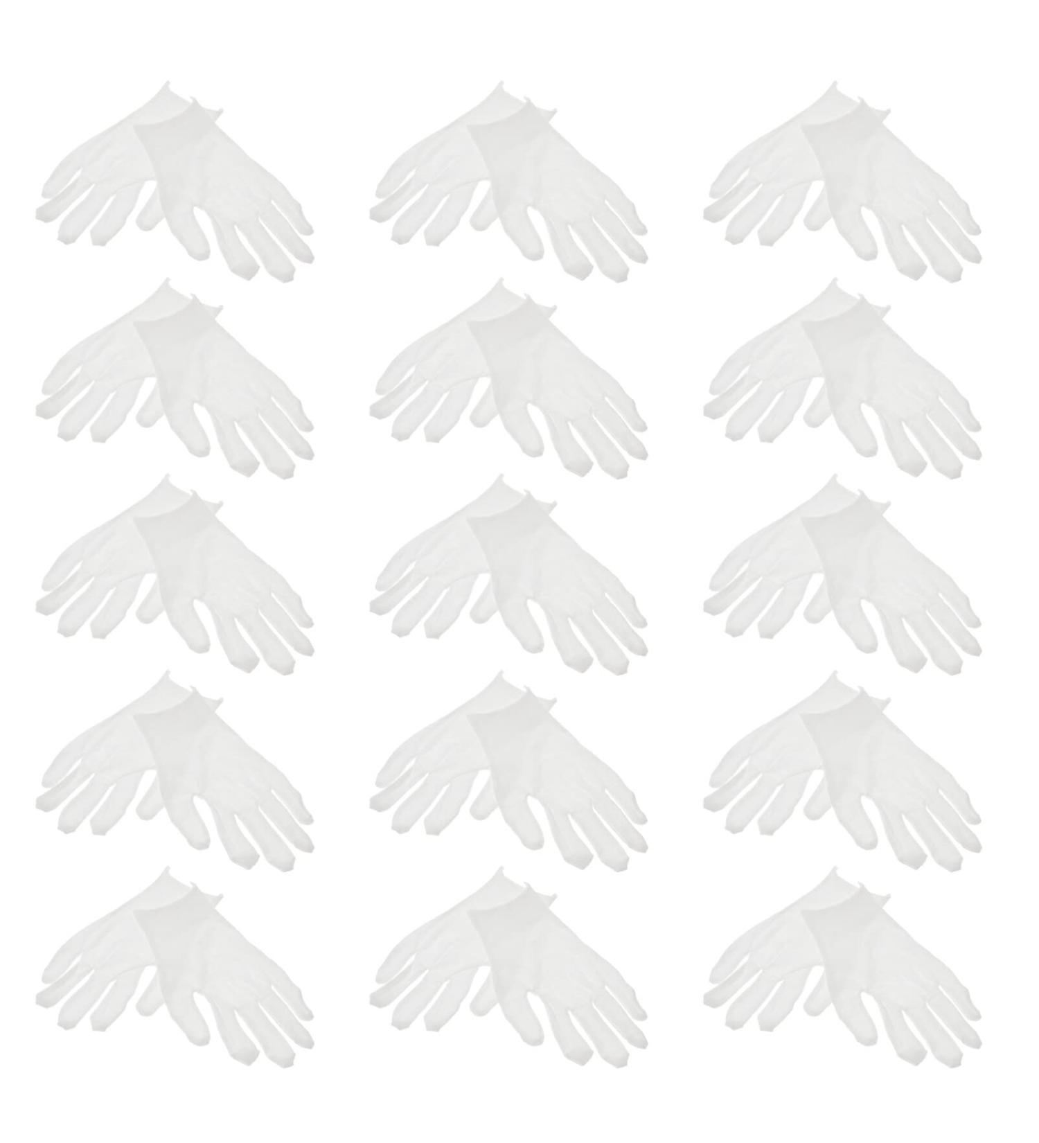 Beaupretty 15 Pairs White Moisturizing for Dry Hands Overnight Bedtime Spa for Dry Sensitive Irritated Skin - Buy Online on GoSupps.com