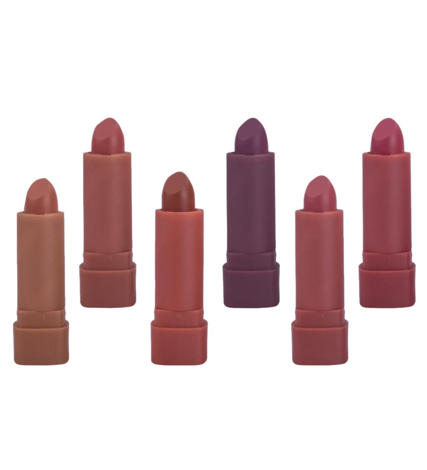 Buy Gazechimp Set of 6 Mini Matte Lipsticks - Vibrant Colors for All Occasions | International Shipping Available - Buy Online on GoSupps.com
