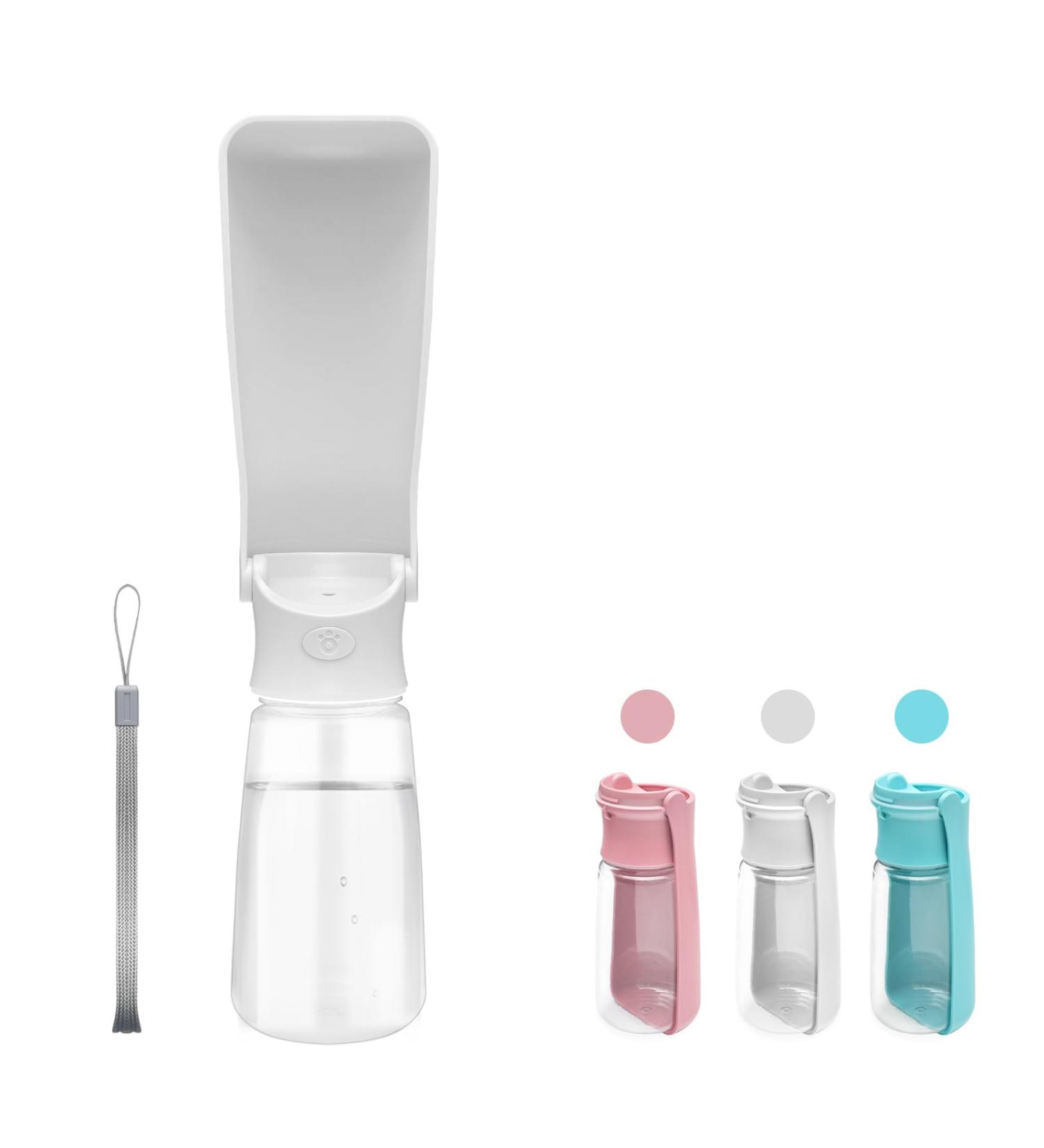 Petcooz 550ml Foldable Dog Drinking Bottle - Portable Water Bottle for Dogs & Cats - Ideal for Hiking & On-the-Go Hydration - Buy Online on GoSupps.com