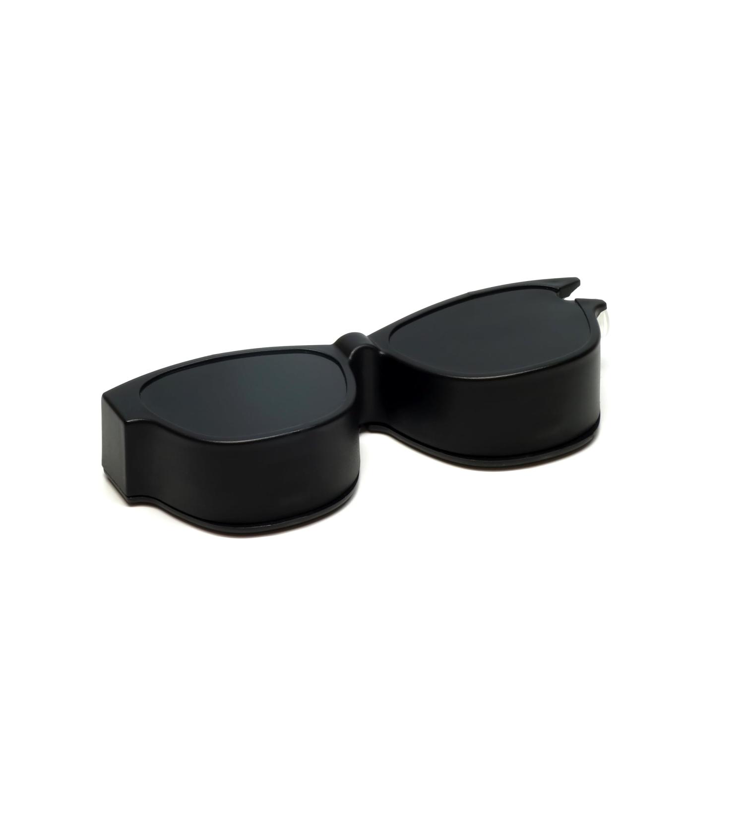 Calabria Kool Klean Eyeglasses Lens Cleaner Kit - 15ml Spray & Microfiber Cloth for Ultimate Eyewear Cleaning - Midnight Black - Buy Online on GoSupps.com