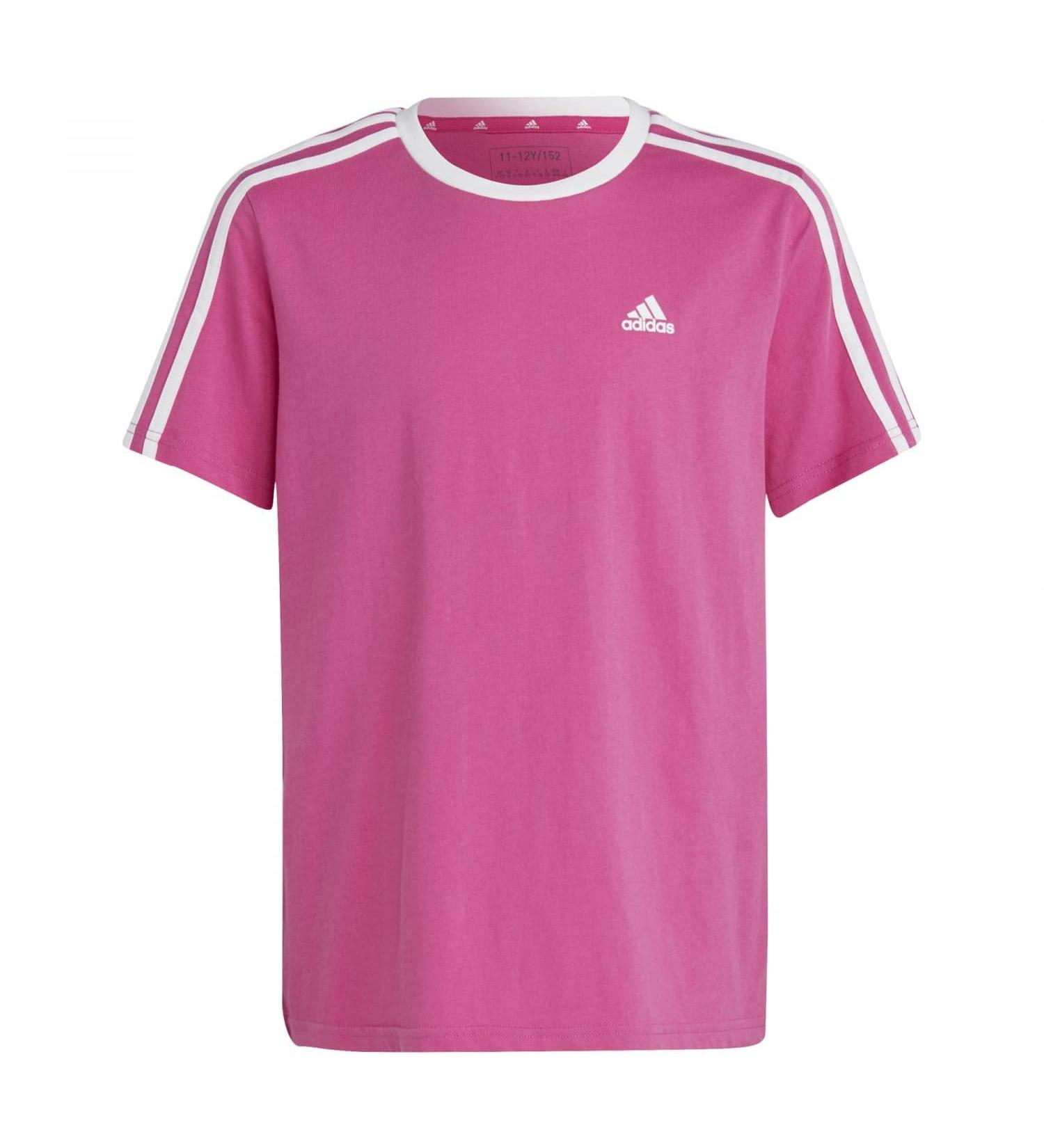 Buy adidas Unisex Kids ESS 3s T-Shirt (1 Pack) 140 Selufu/White - International Shipping Available - Buy Online on GoSupps.com