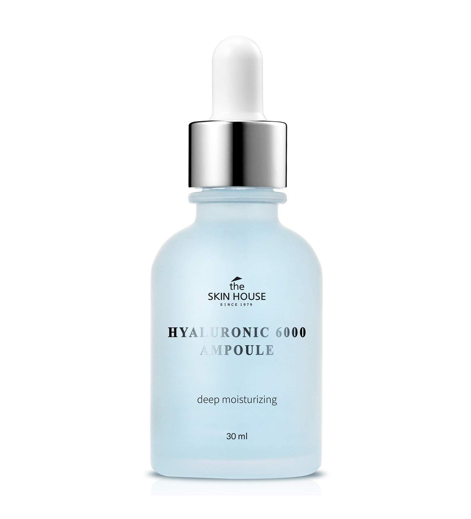 The Skin House Hyaluronic 6000 Ampoule | Deep Hydrating Serum | Moisturizing Hyaluronic Acid (30ml) - International Shipping Available - Buy Online on GoSupps.com