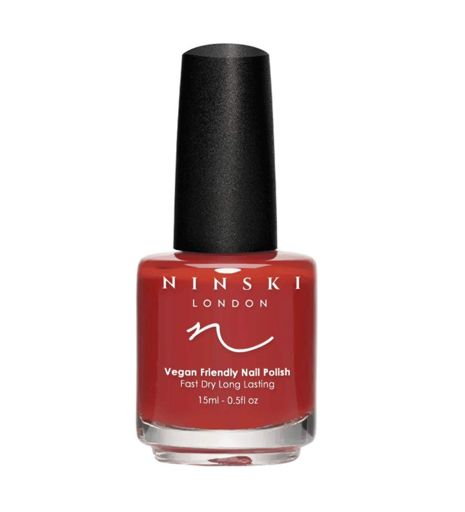 NINSKI NAIL POLISH - Vegan Friendly - Quick Air Dry - TAMARILLO 15ml