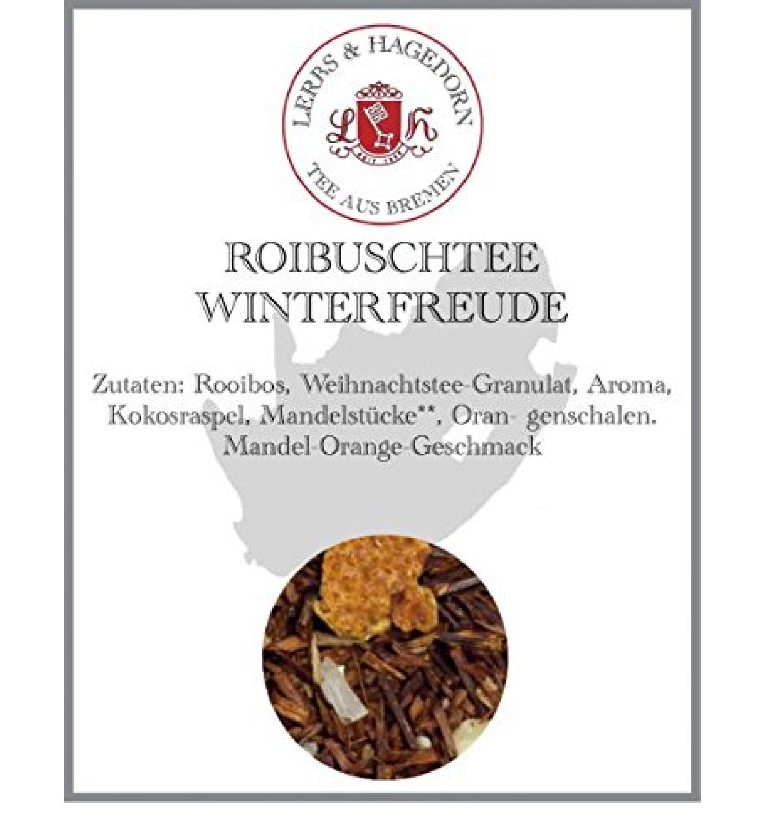  Lerbs & Hagedorn Rooibos Tea - For Winter - 2 kg - Buy Online on GoSupps.com