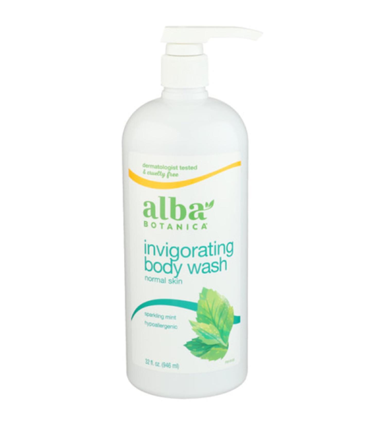 Alba Botanica Alba Botanica Very Emollient Bath and Shower Gel Sparkling Mint 32 oz 32 Fl Oz (Pack of 1)