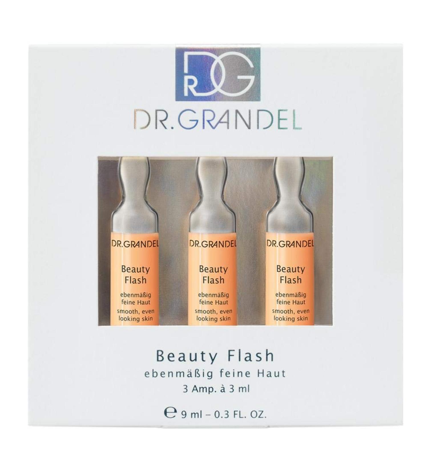 Dr Grandel Active Beauty Flash Ampoule 24 X 3 Ml. Active Concentrate for an Evenly Smooth Skin