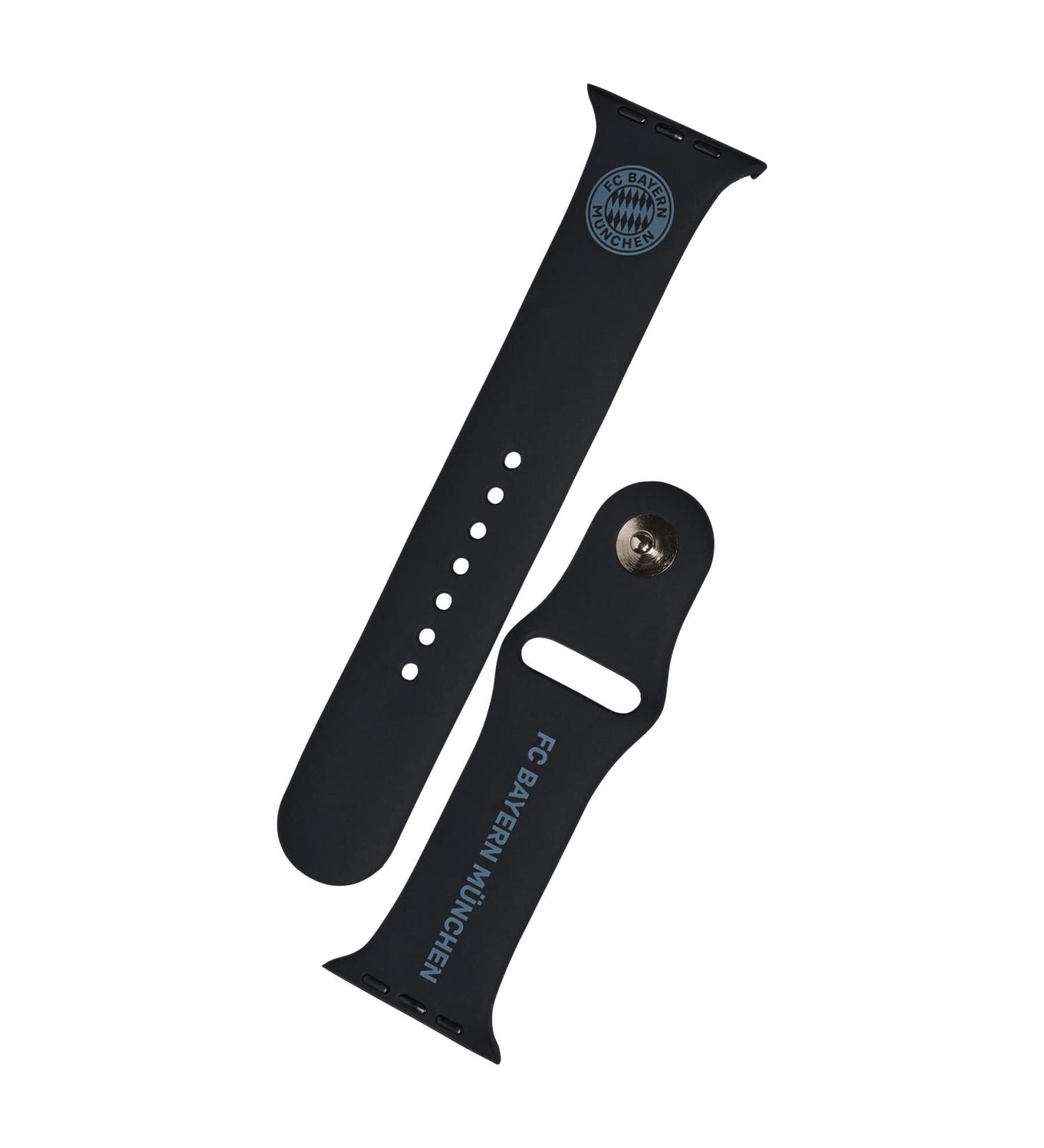 FC Bayern Munich Black Bracelet for Apple Watch | Official Merchandise - Shop Now - Buy Online on GoSupps.com