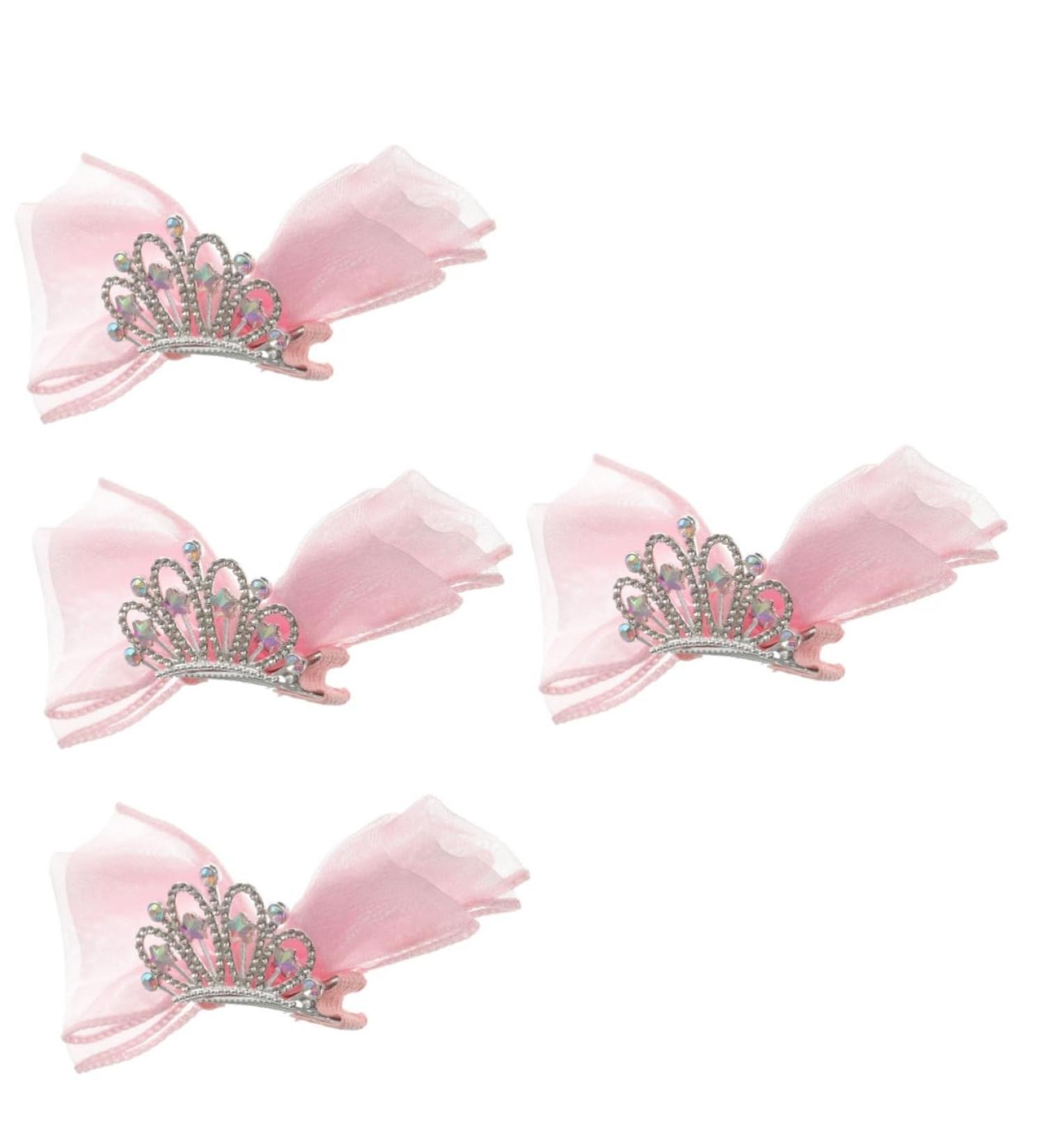 Beaupretty Colored Hair Clip bow hairpin flower girl hair accessory barrettes for hair little girl hair clips crown hair pin girl party crown birthday hair clips dance for - Buy Online on GoSupps.com