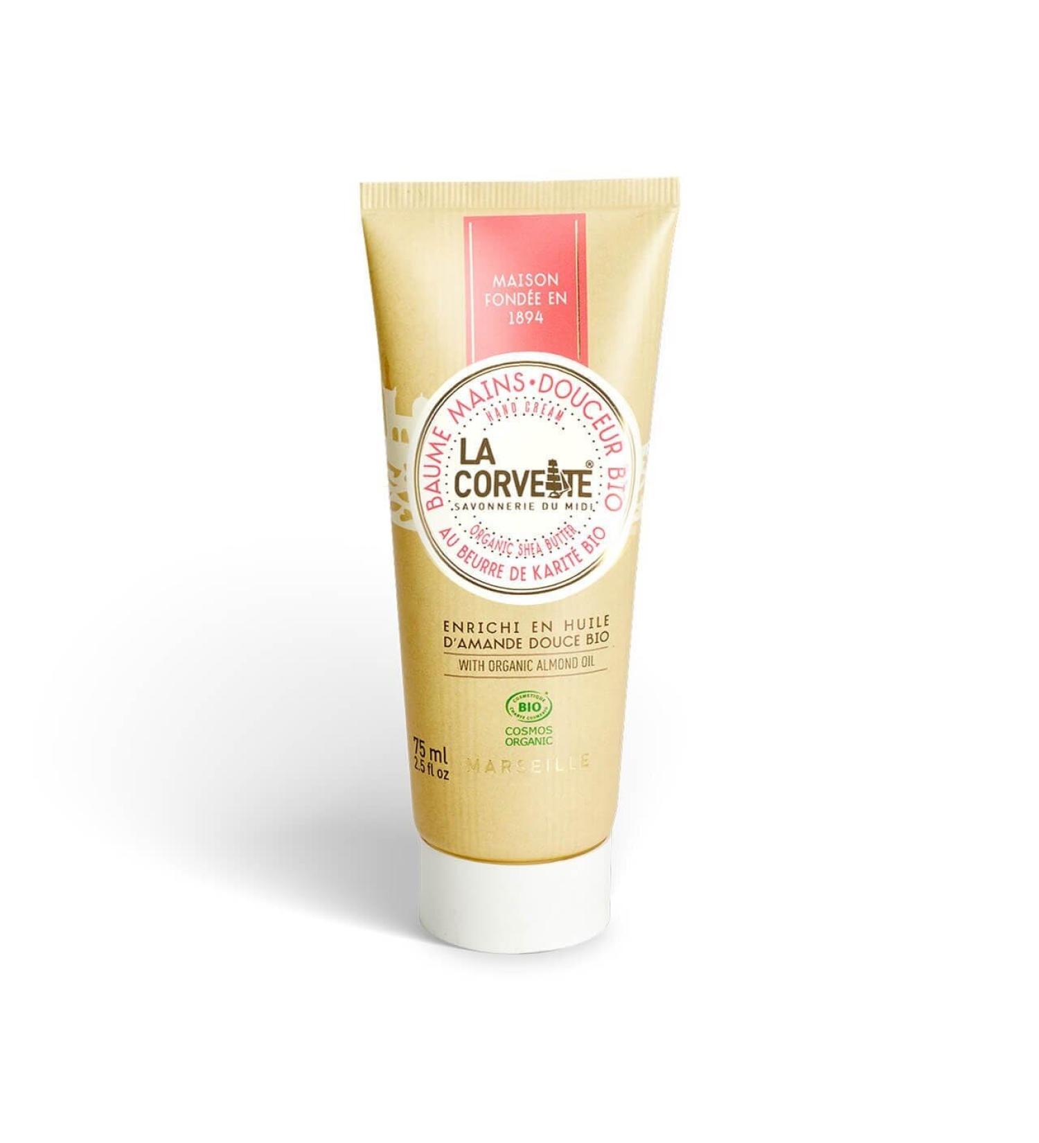 La Corvette Organic Gentle Hand Balm with Organic Shea Butter 75ml