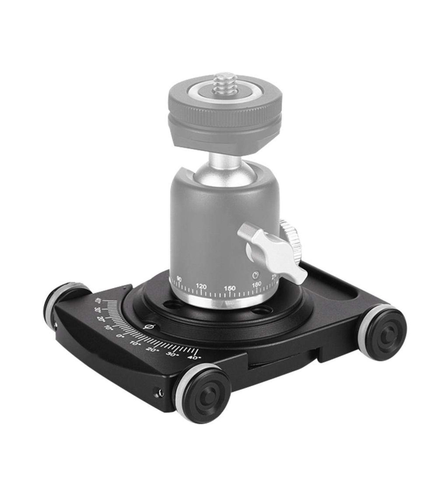 Mobile Camera Table Dolly with 360 Degree Swivel Ball Head - DSLR Rig Film Videography - Buy Online on GoSupps.com