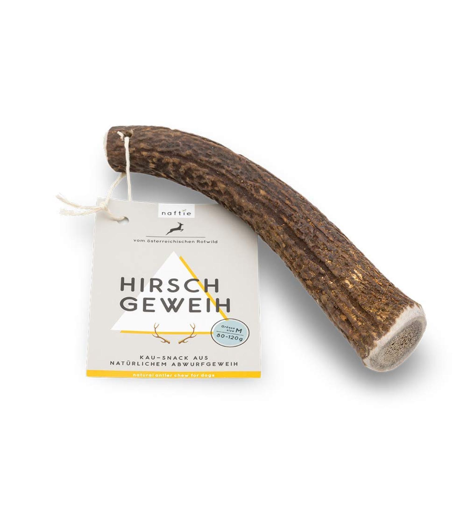 Naftie Deer Antler Bar for Small Dogs & Puppies - Long Lasting Dental Care Snack - Low Odor Antler Whole Piece - Buy Online on GoSupps.com