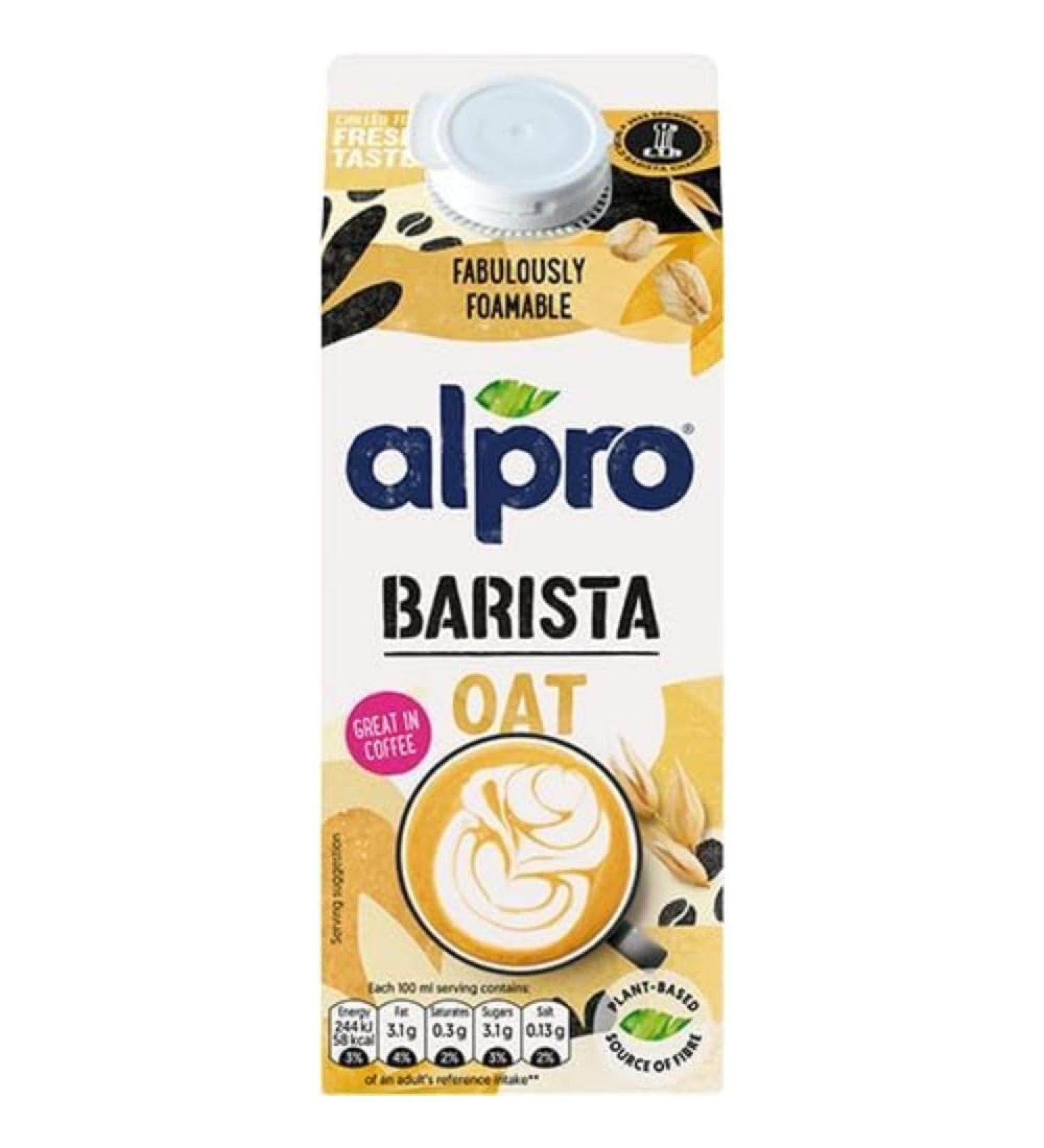 Alpro Barista Oat Plant-Based Chilled Drink Vegan & Dairy Free 750ml - Buy Online on GoSupps.com